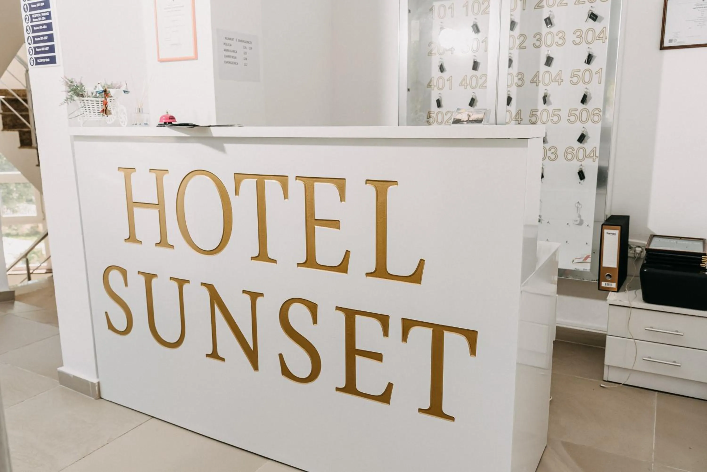 Lobby or reception in Hotel SUNSET GL