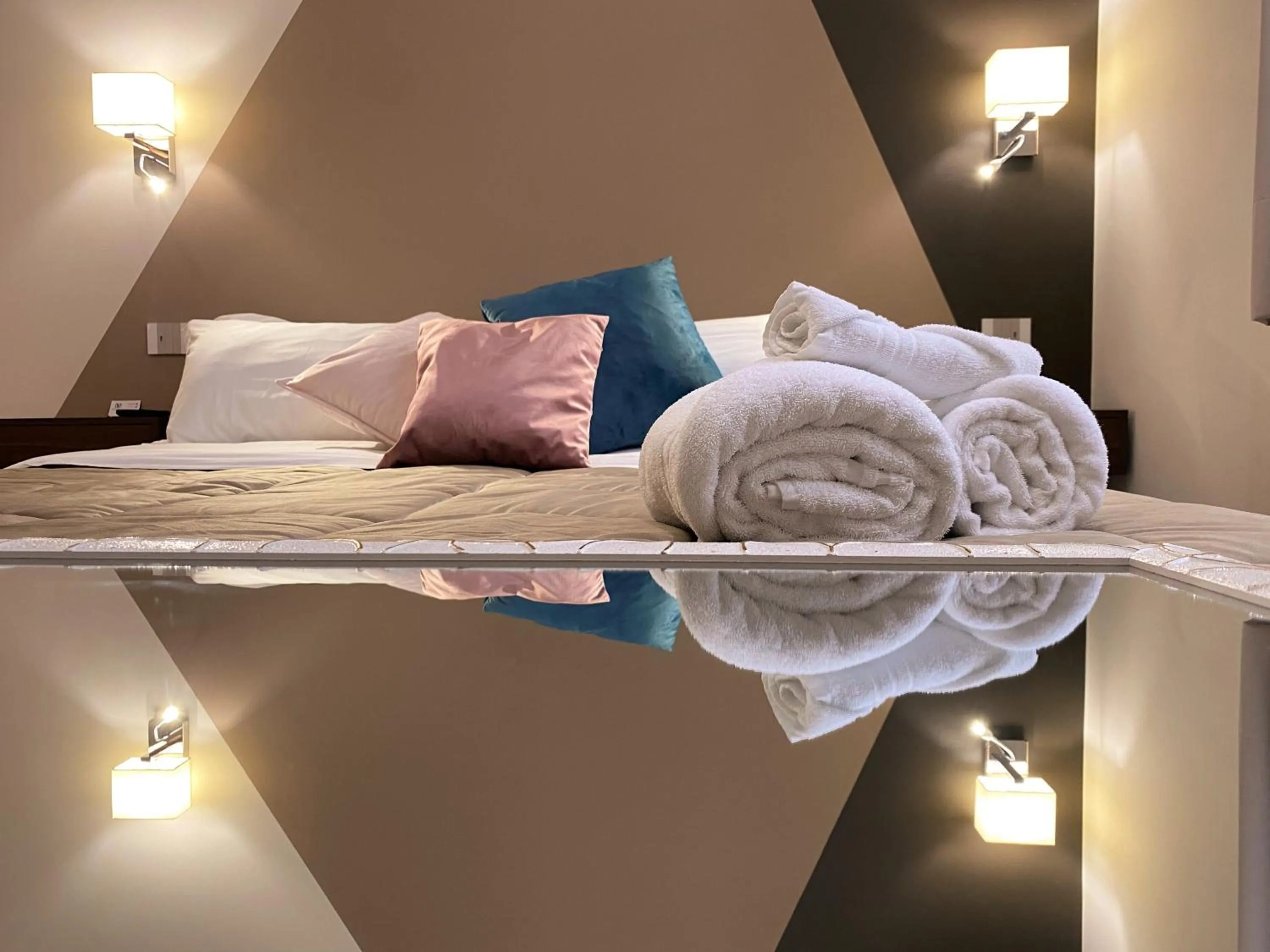 Bed in B&B De Nava Suite