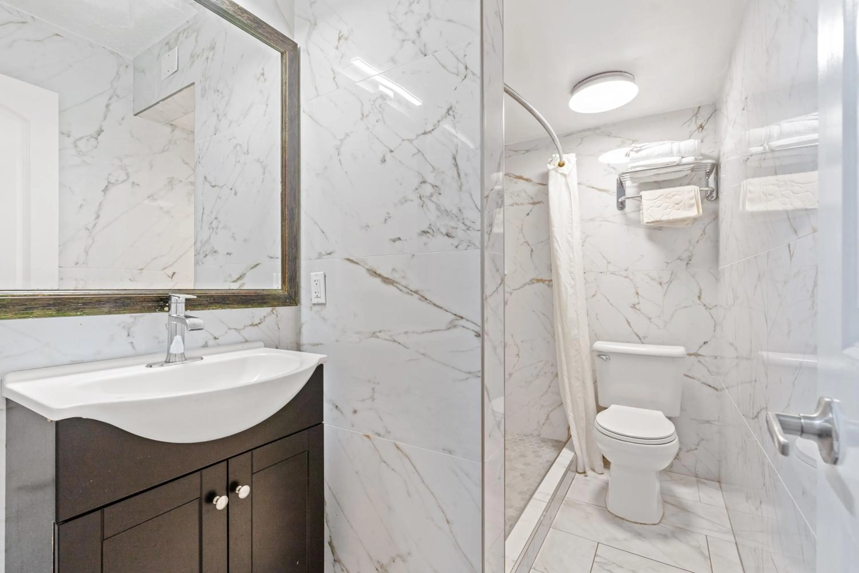 Bathroom in Ocean 5 Hotel