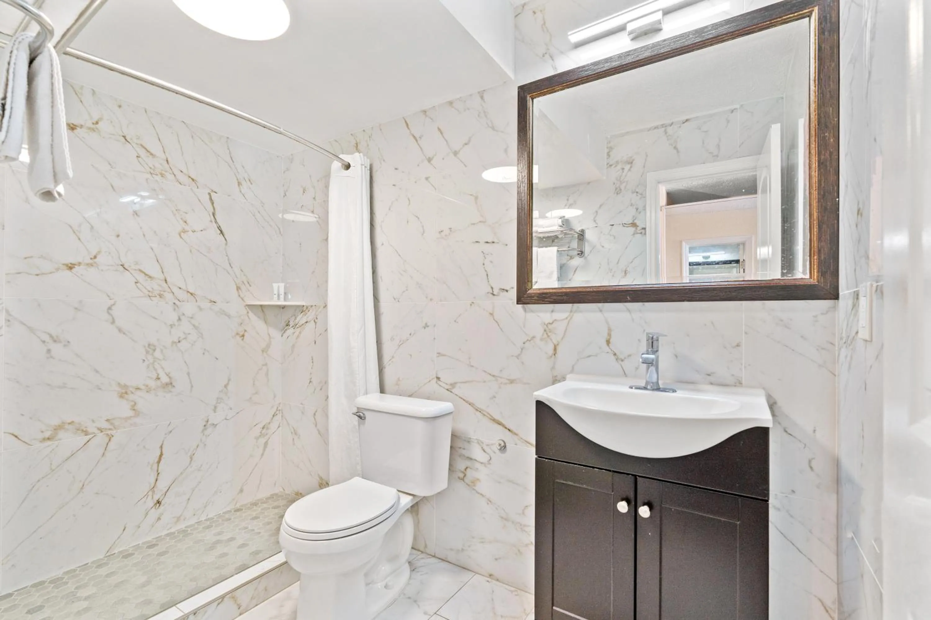 Bathroom in Ocean 5 Hotel