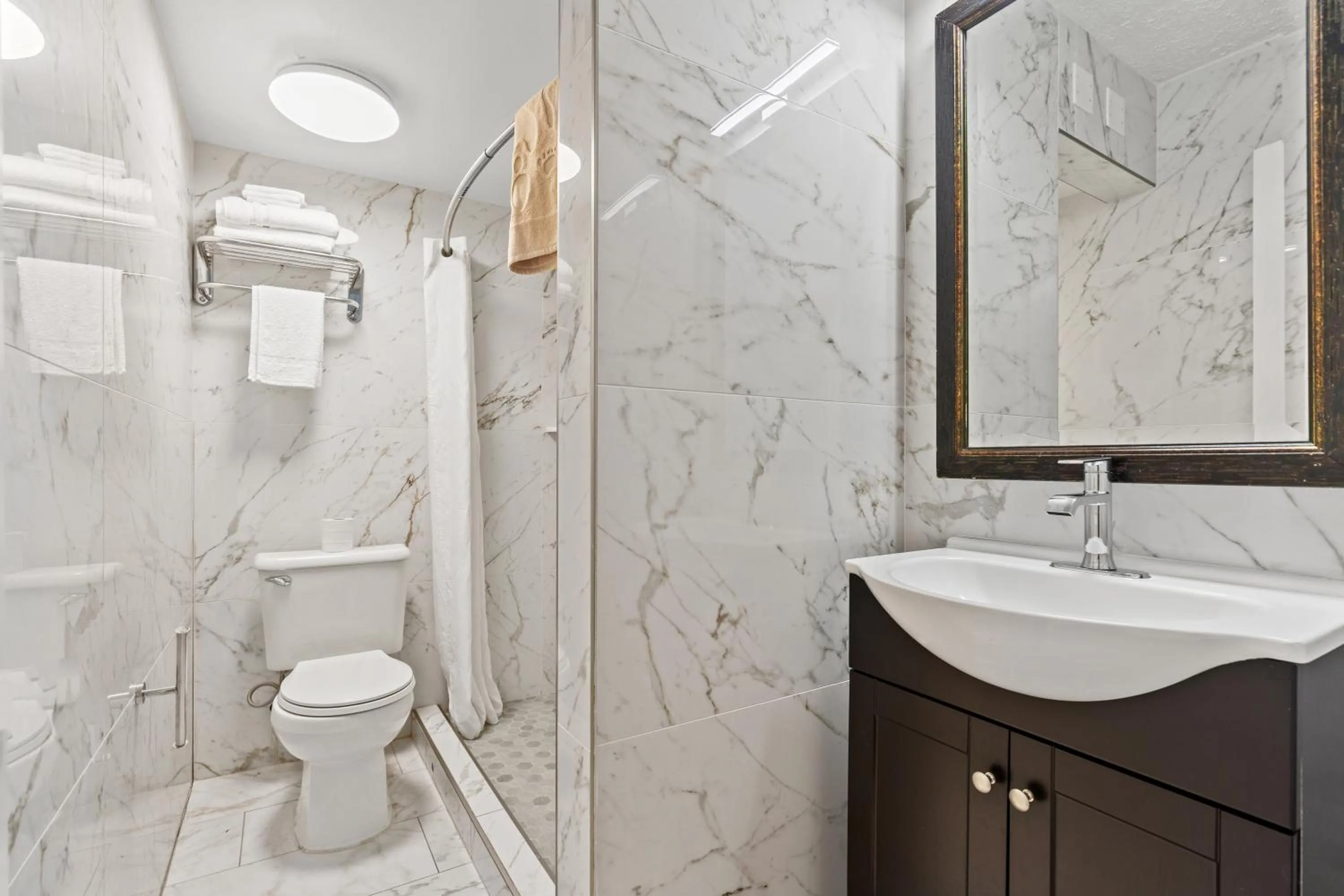 Bathroom in Ocean 5 Hotel