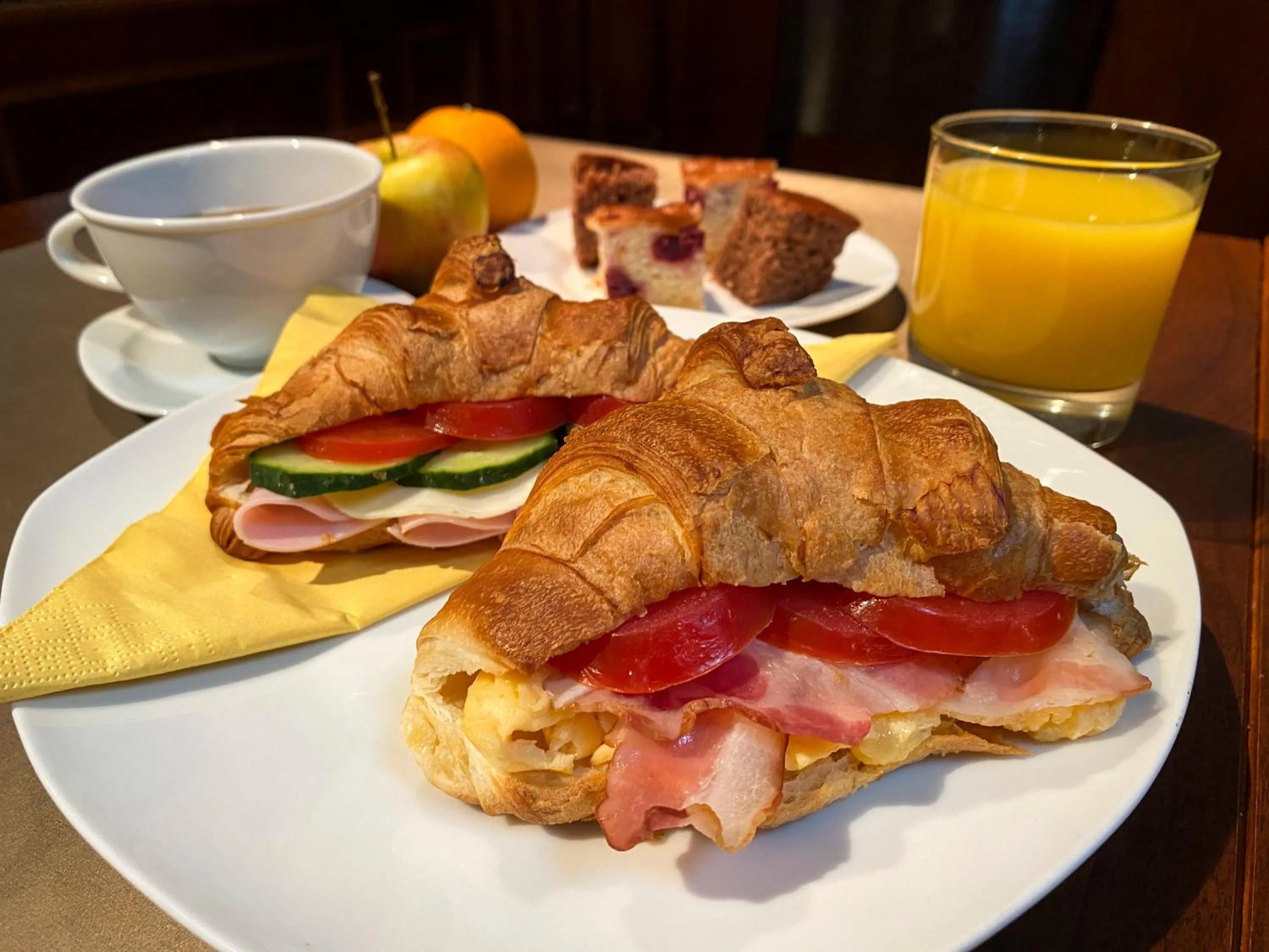 Breakfast in Gold Hotel Budapest