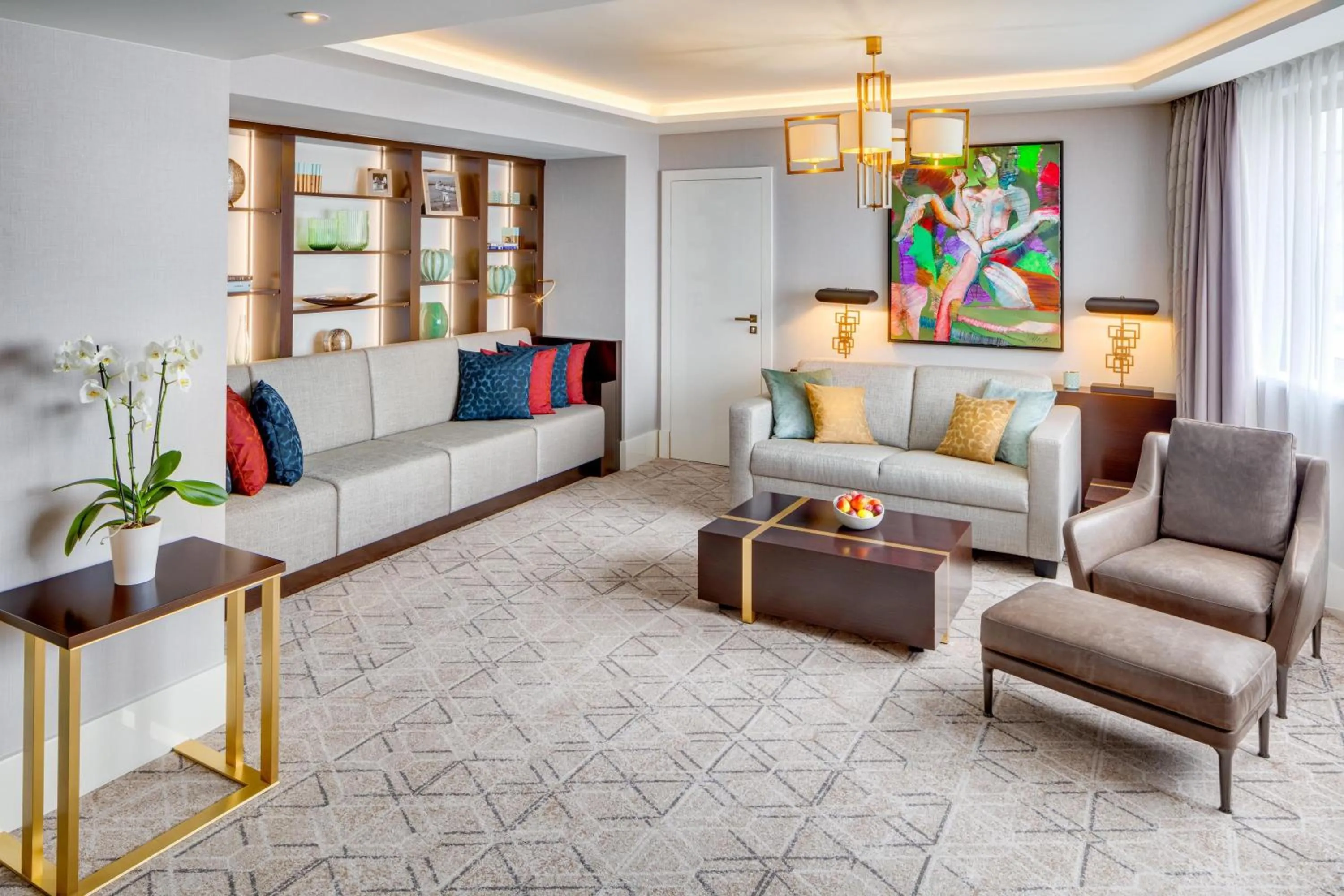 Photo of the whole room in Kempinski Hotel Corvinus Budapest