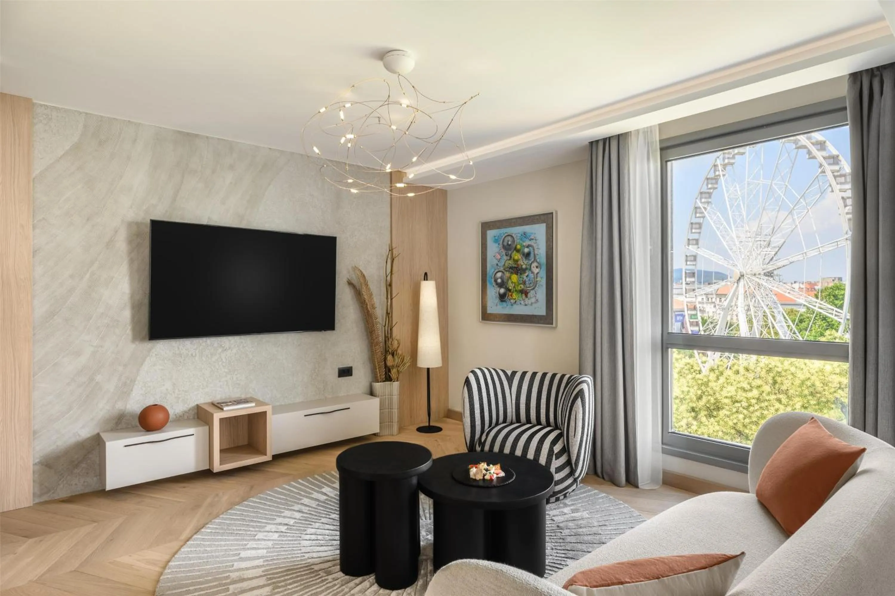 Photo of the whole room in Kempinski Hotel Corvinus Budapest