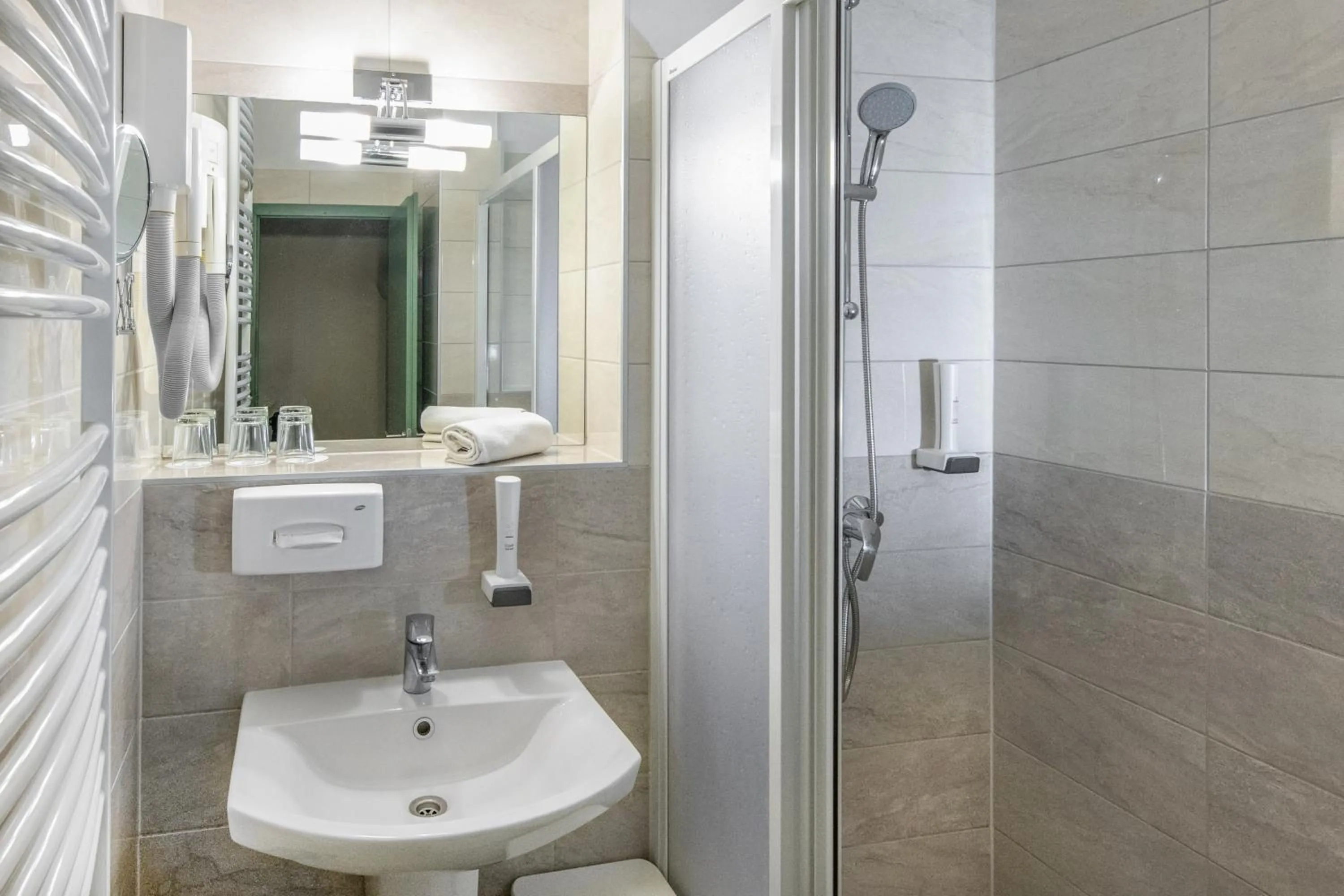 Bathroom in Corvin Hotel Budapest Corvin Wing