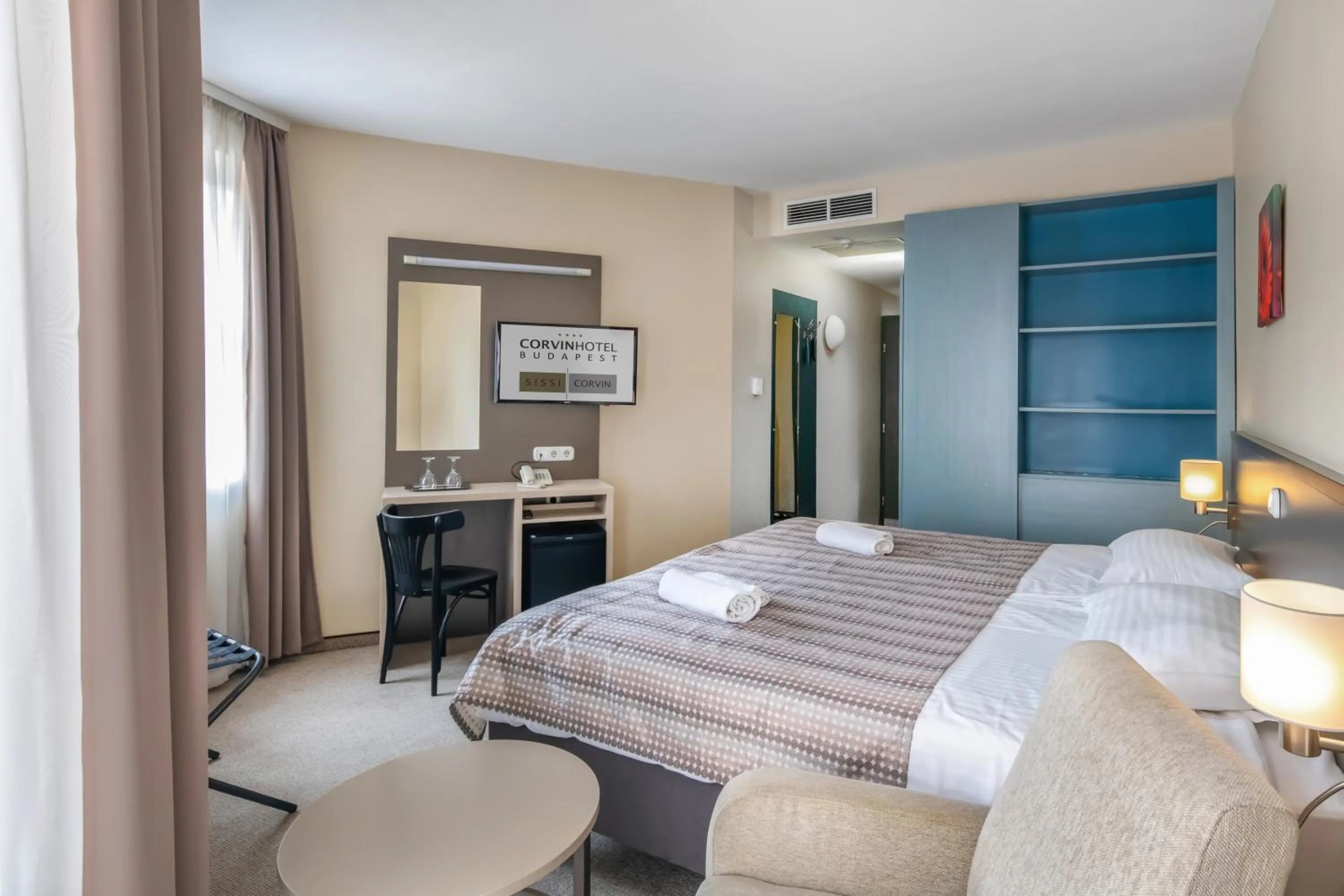 Photo of the whole room, Bed in Corvin Hotel Budapest Corvin Wing