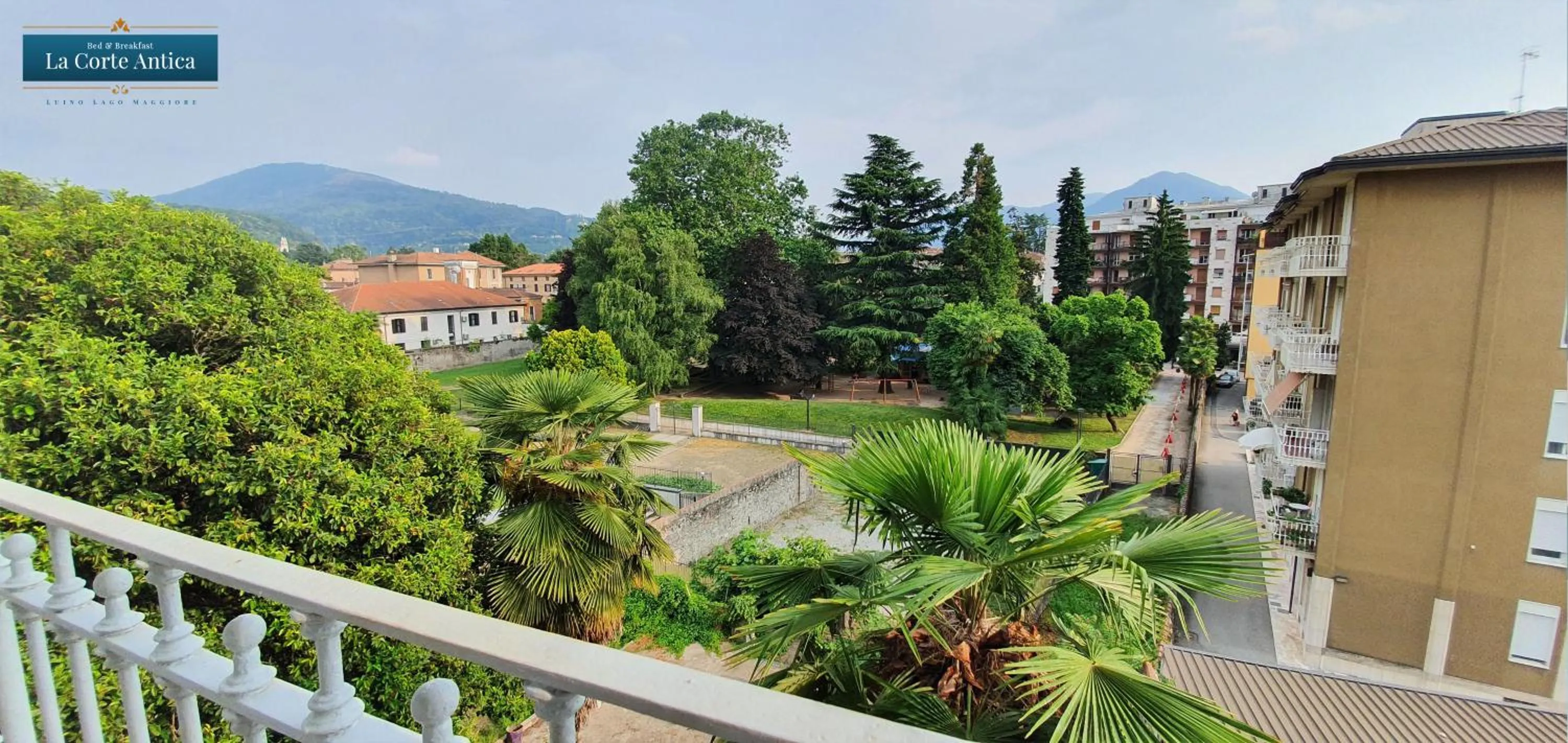 View (from property/room) in B&B La Corte Antica - Luino Lago Maggiore