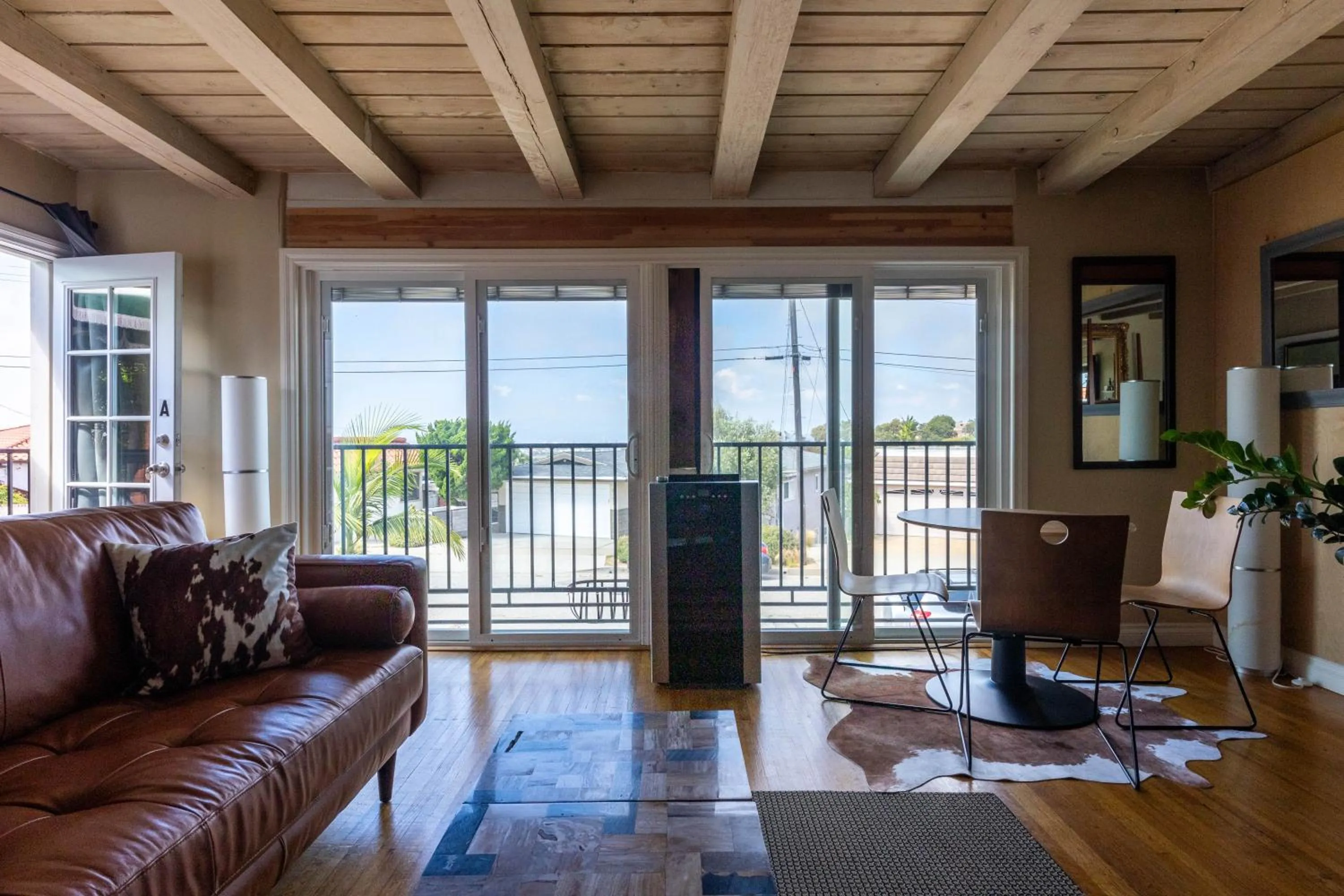 View (from property/room) in Overlooking Marina del Rey sailboats, is Green Ginger Playa Del Rey on the bluff,