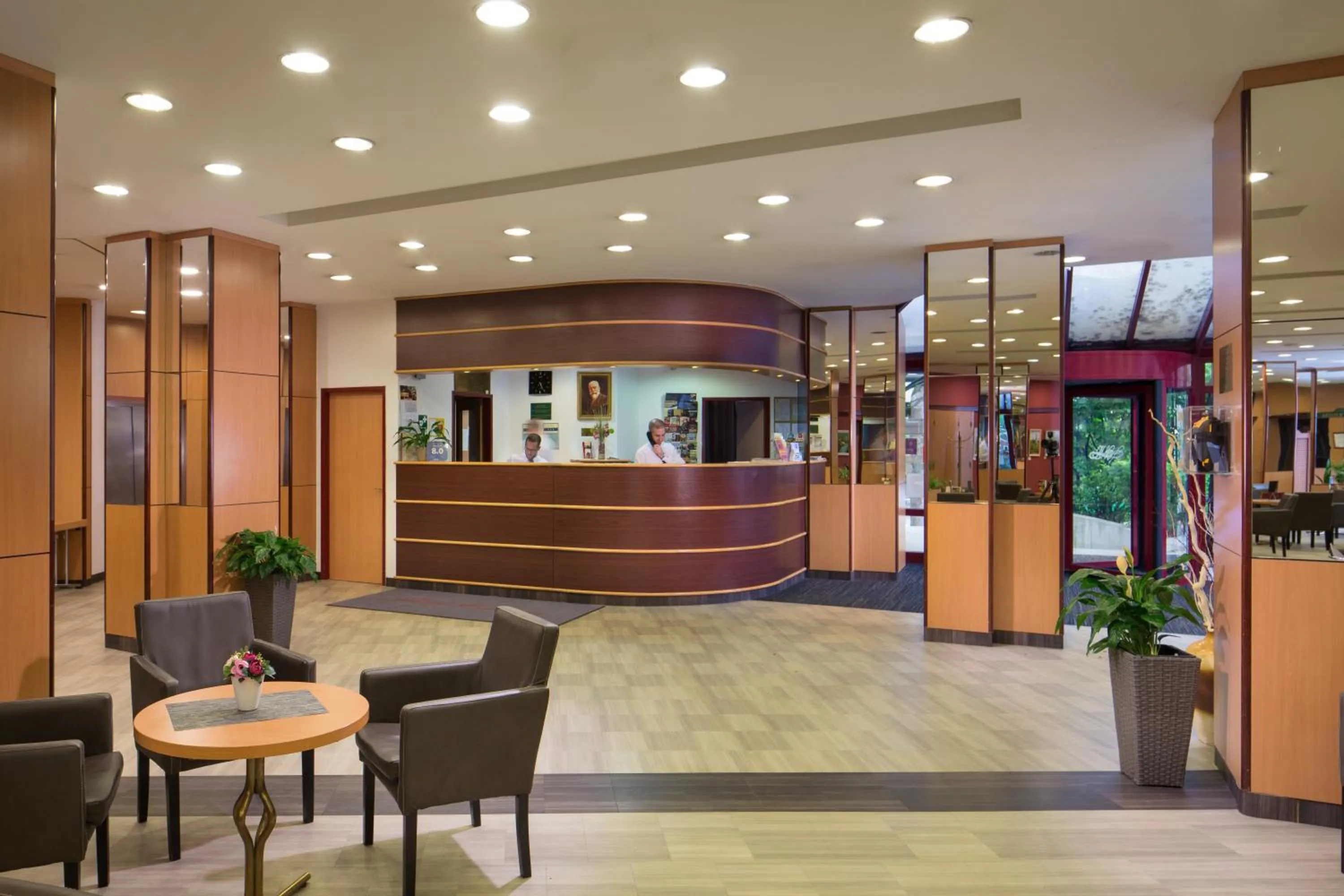 Lobby or reception in Benczur Hotel