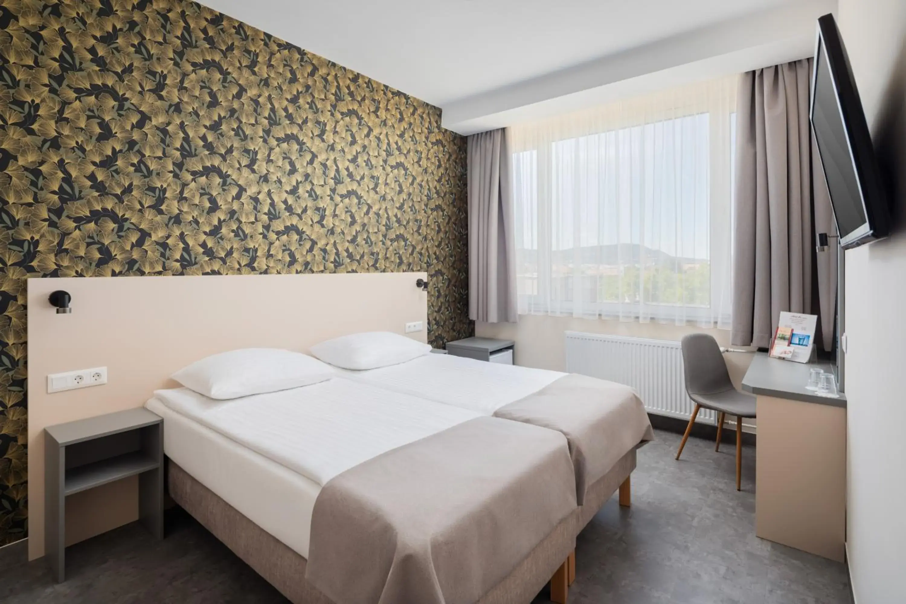 Newly Renovated Standard Double or Twin Room in Benczur Hotel Newly Renovated Standard Double or Twin Room in Benczur Hotel