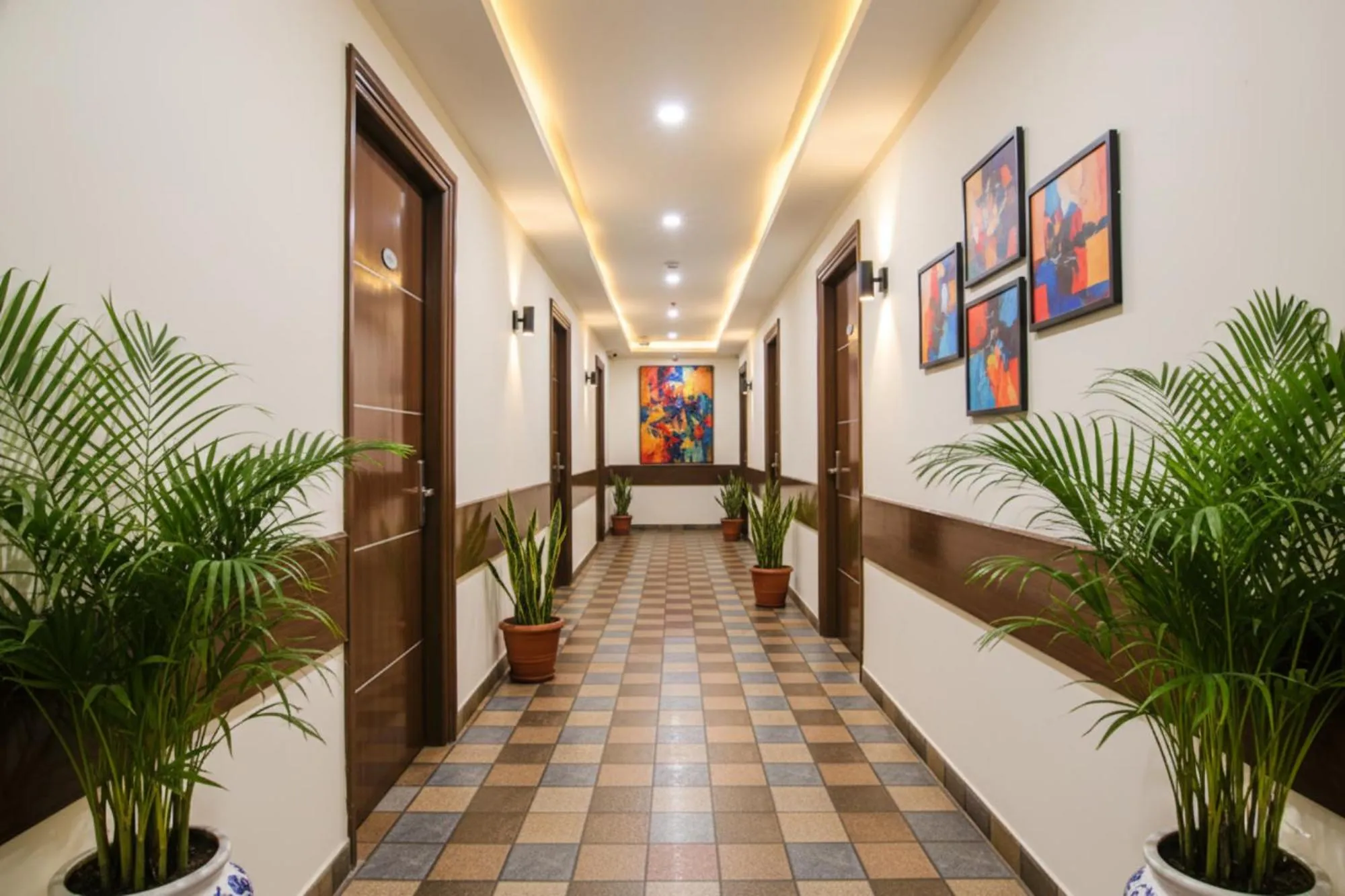 Lobby or reception in FabHotel Lime Wood