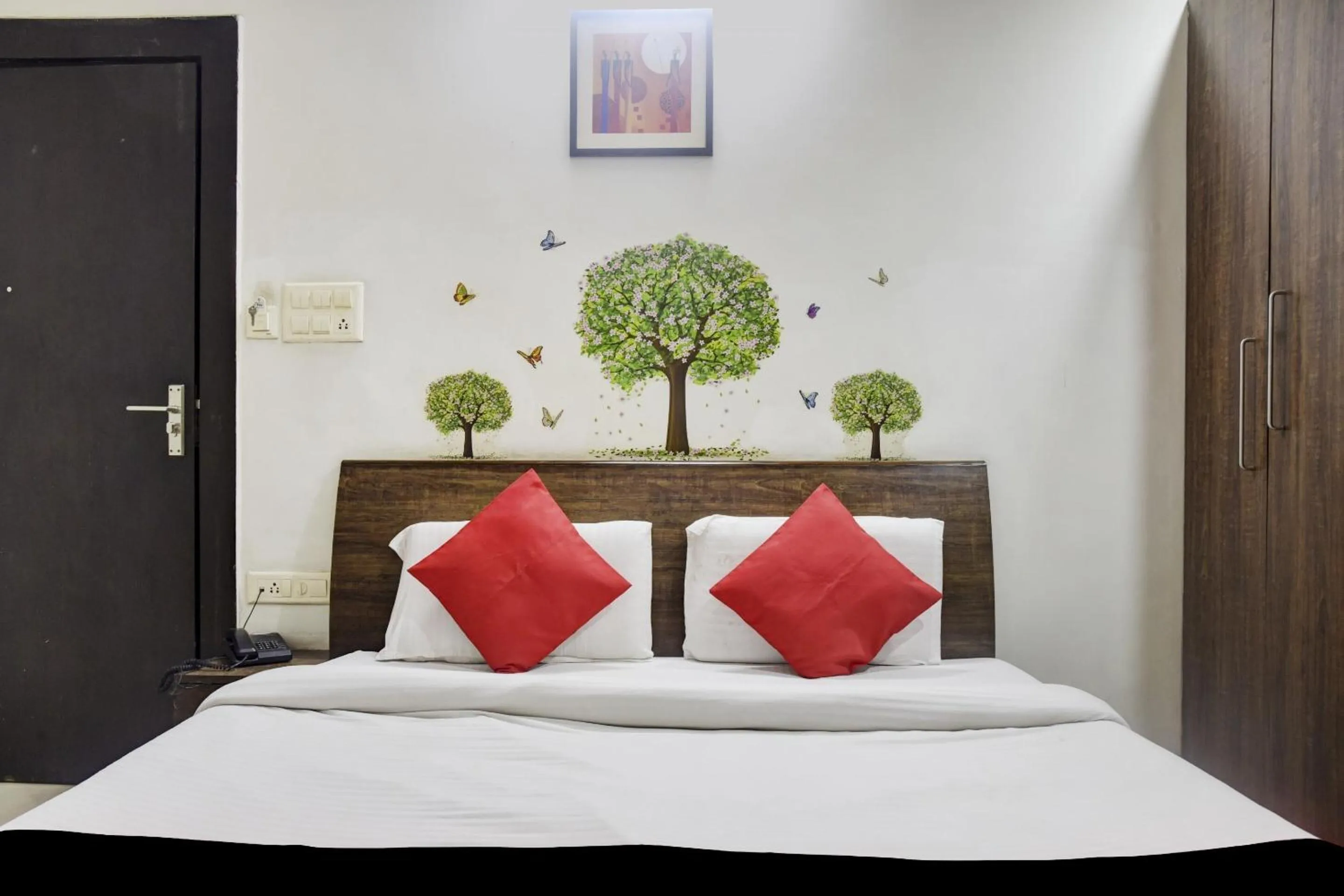 Bedroom, Bed in Hotel O Aditya Palace