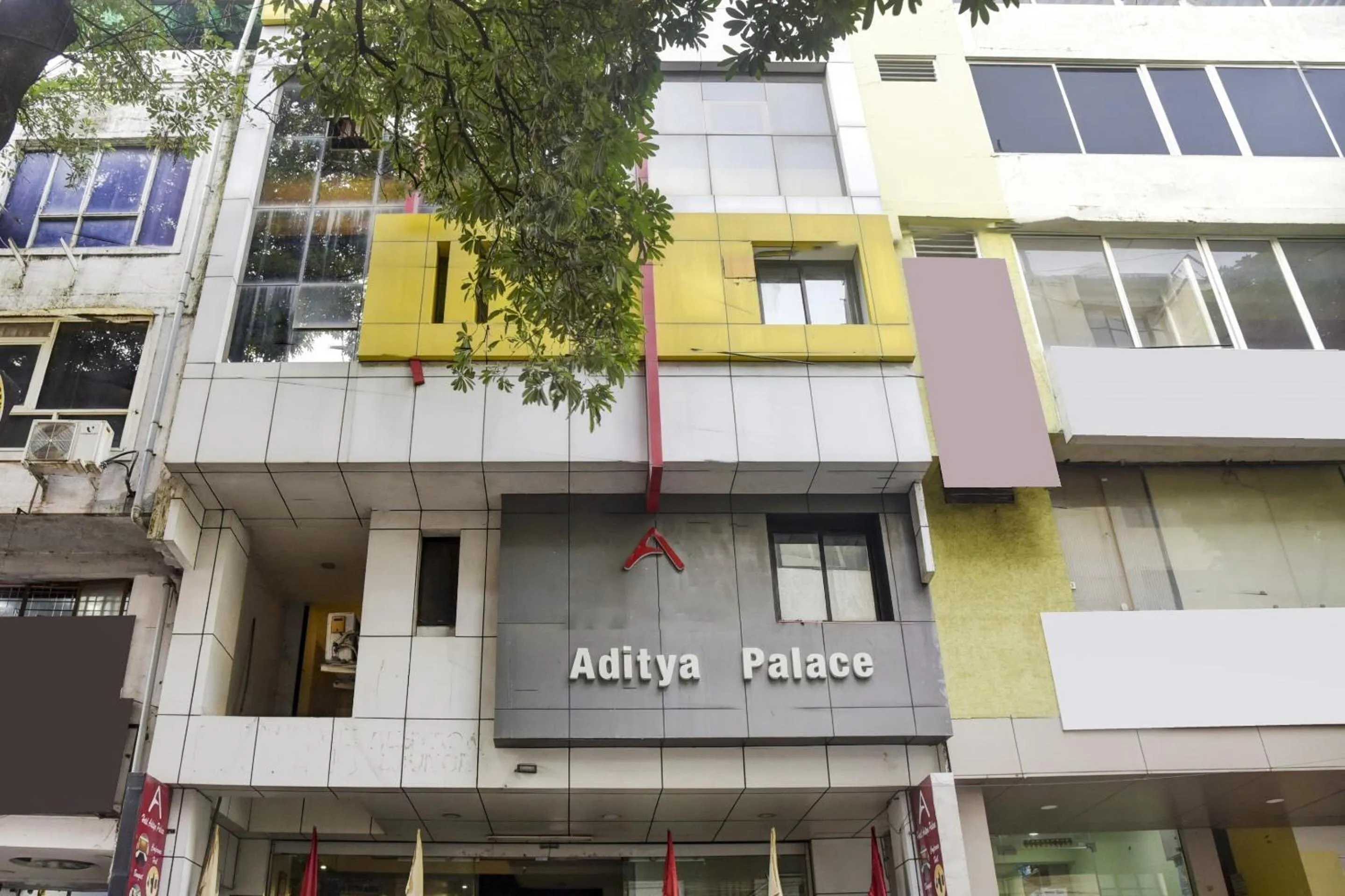 Facade/entrance in Hotel O Aditya Palace