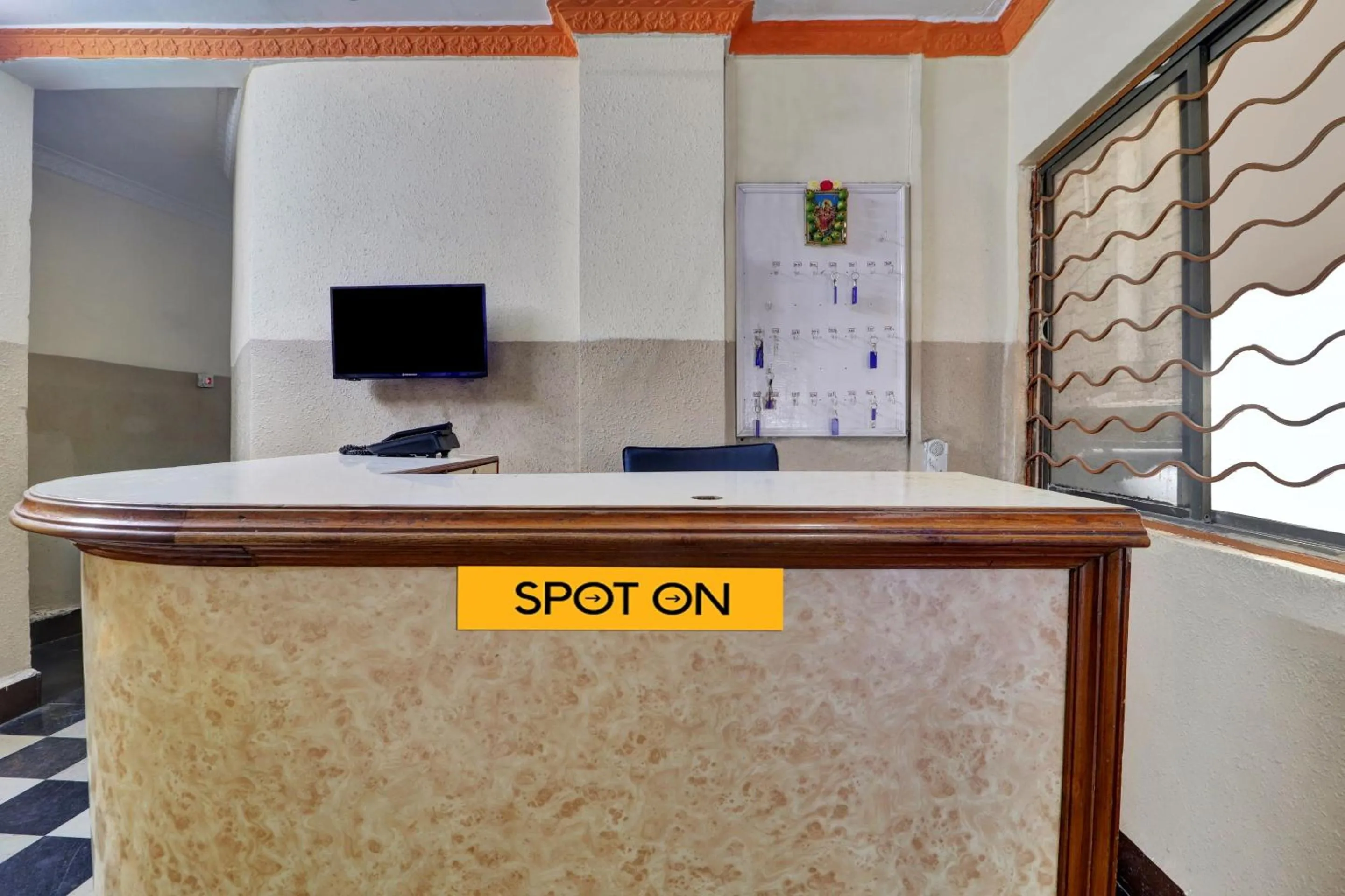 Lobby or reception in SPOT ON Gokul Residency Near Secunderabad Railway Station