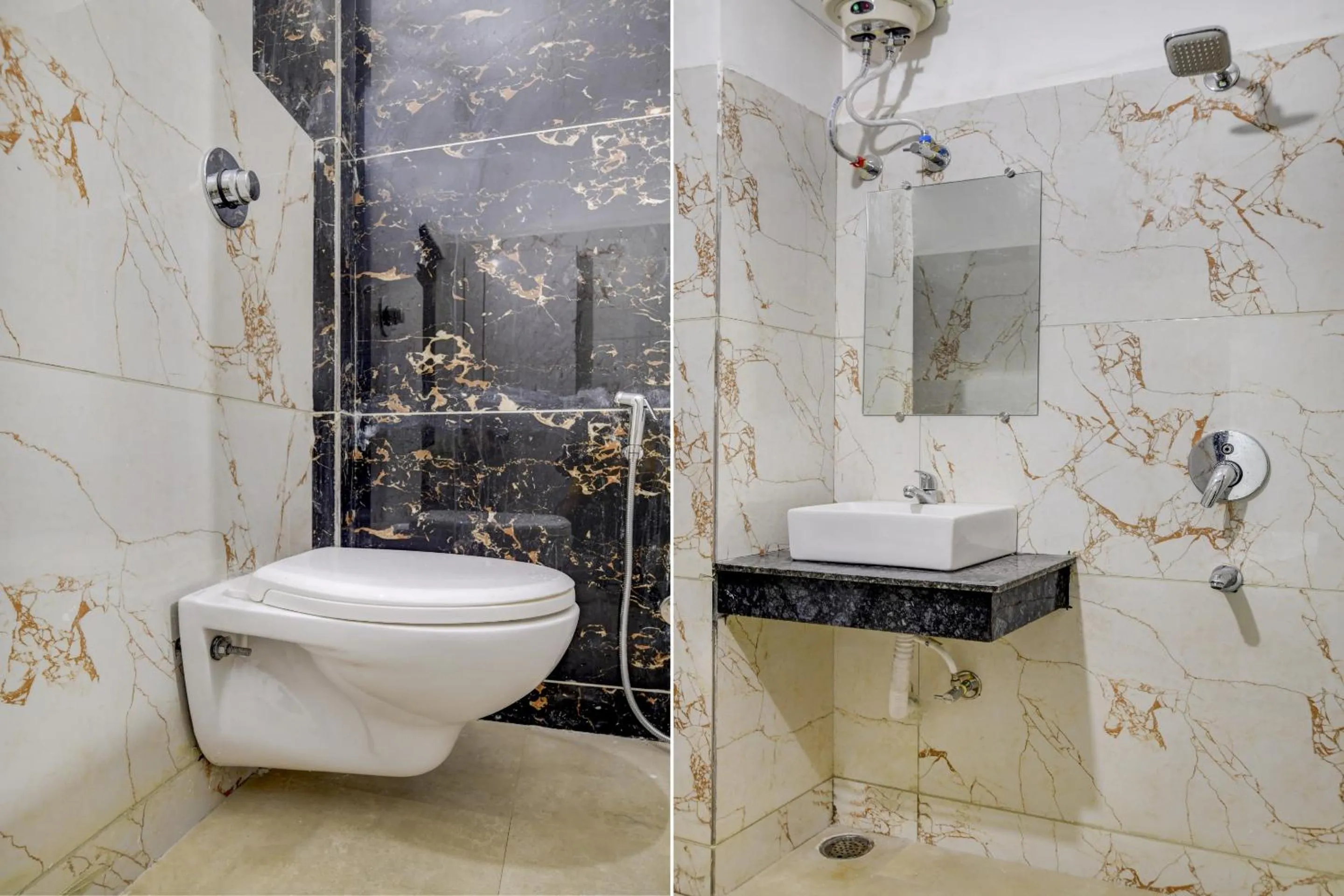 Bathroom in Capital O Abri Krishna