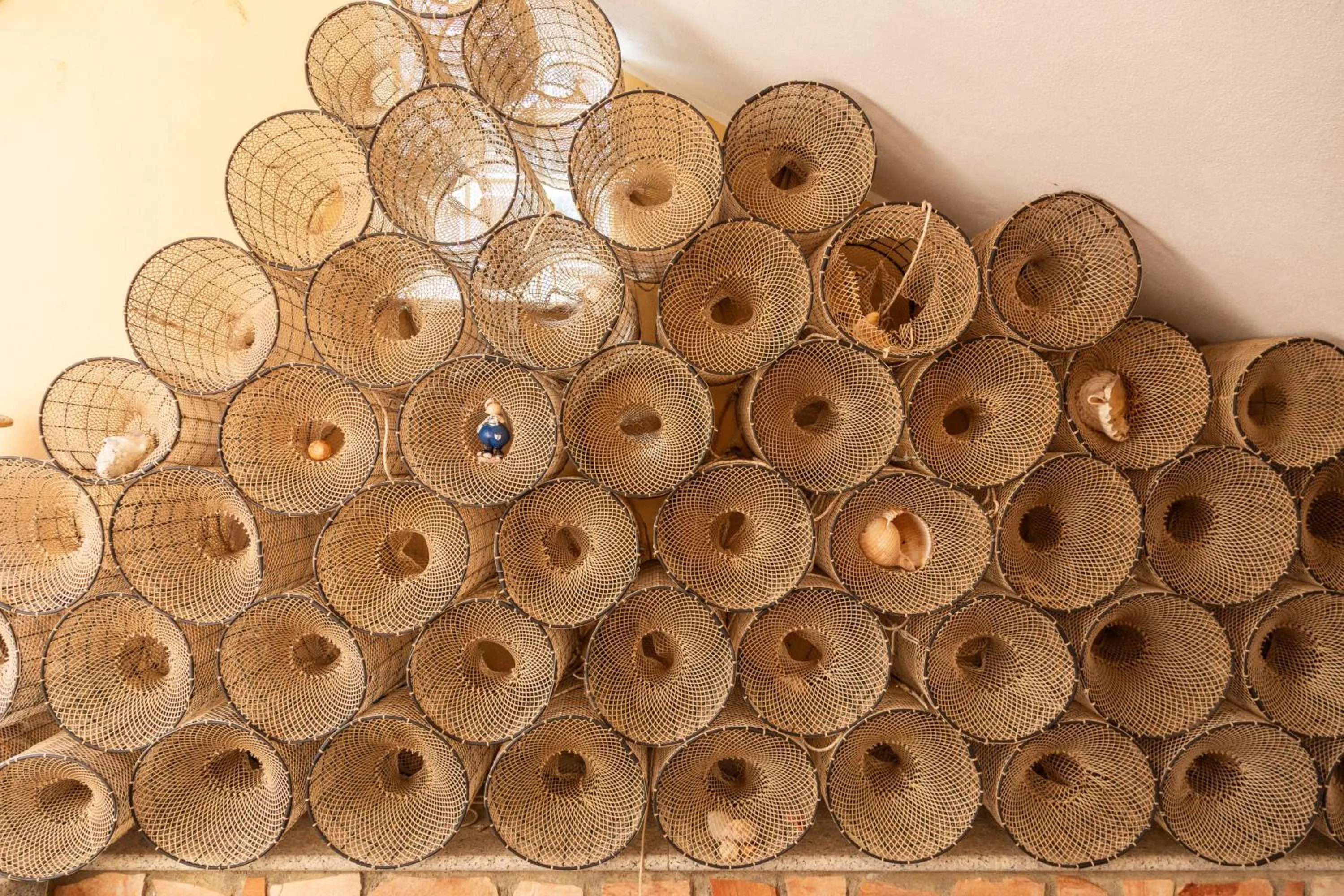 Decorative detail in B&B Calamoresca