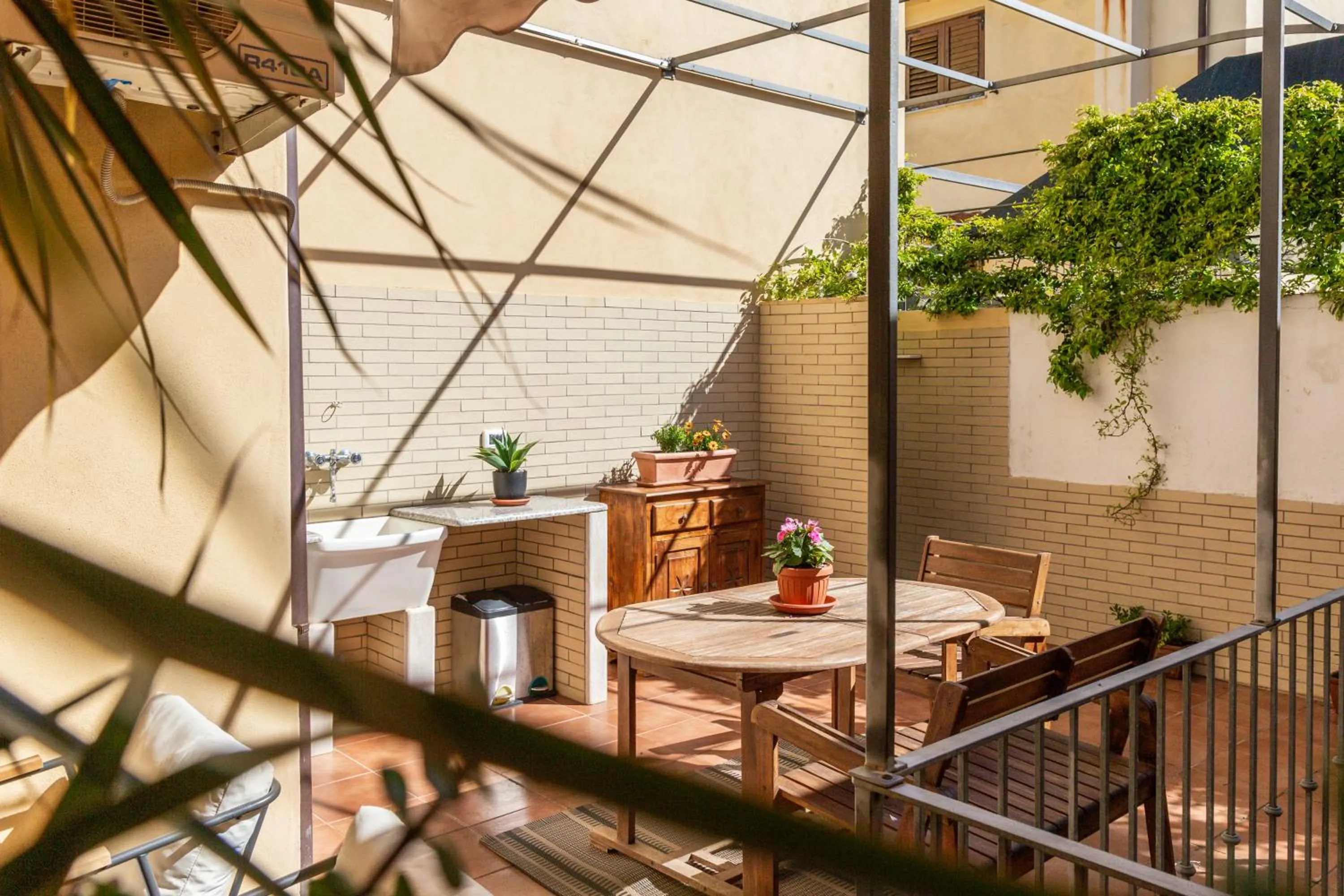 Balcony/Terrace in B&B Calamoresca