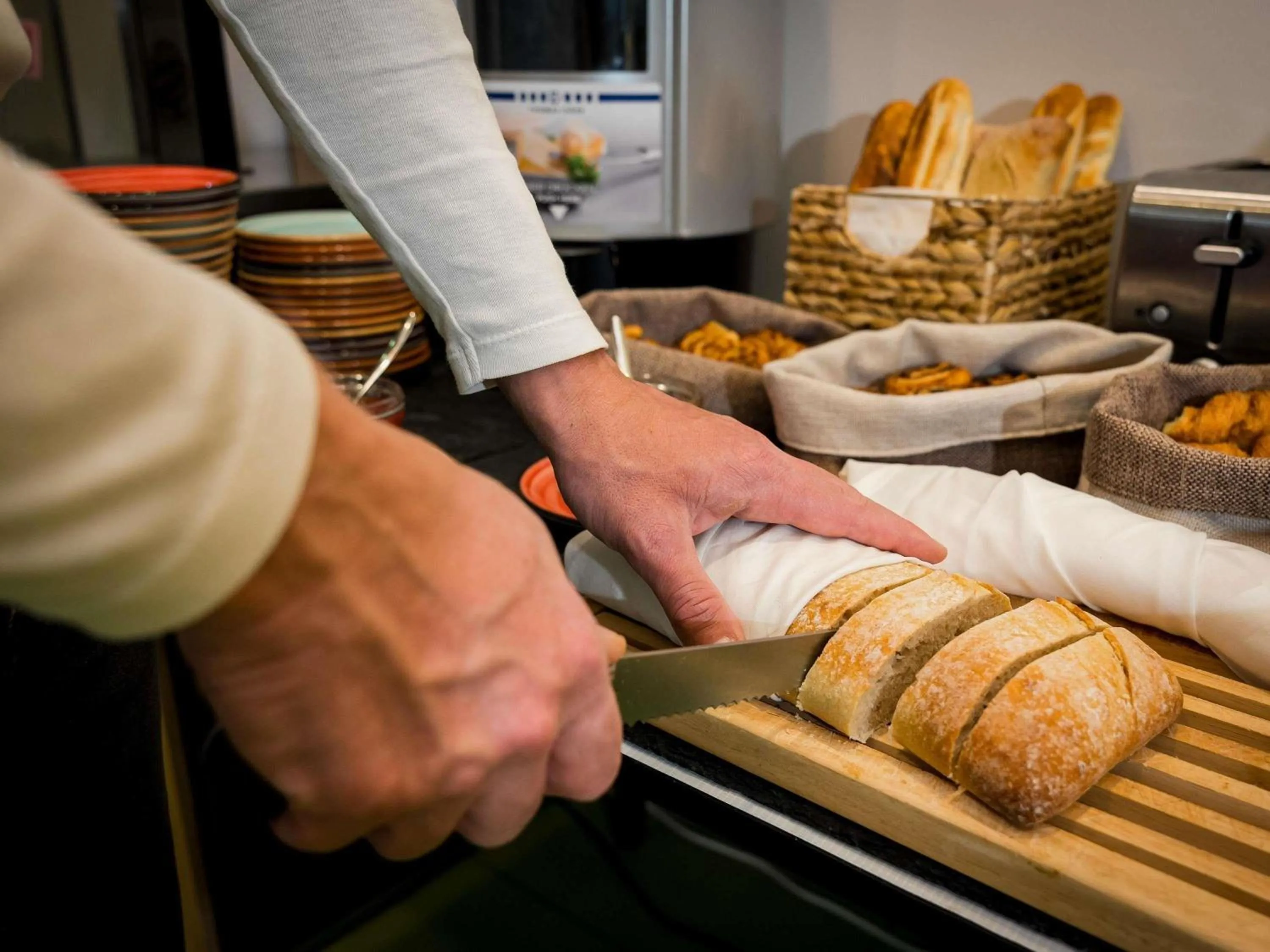 Breakfast in ibis Styles Budapest Citywest