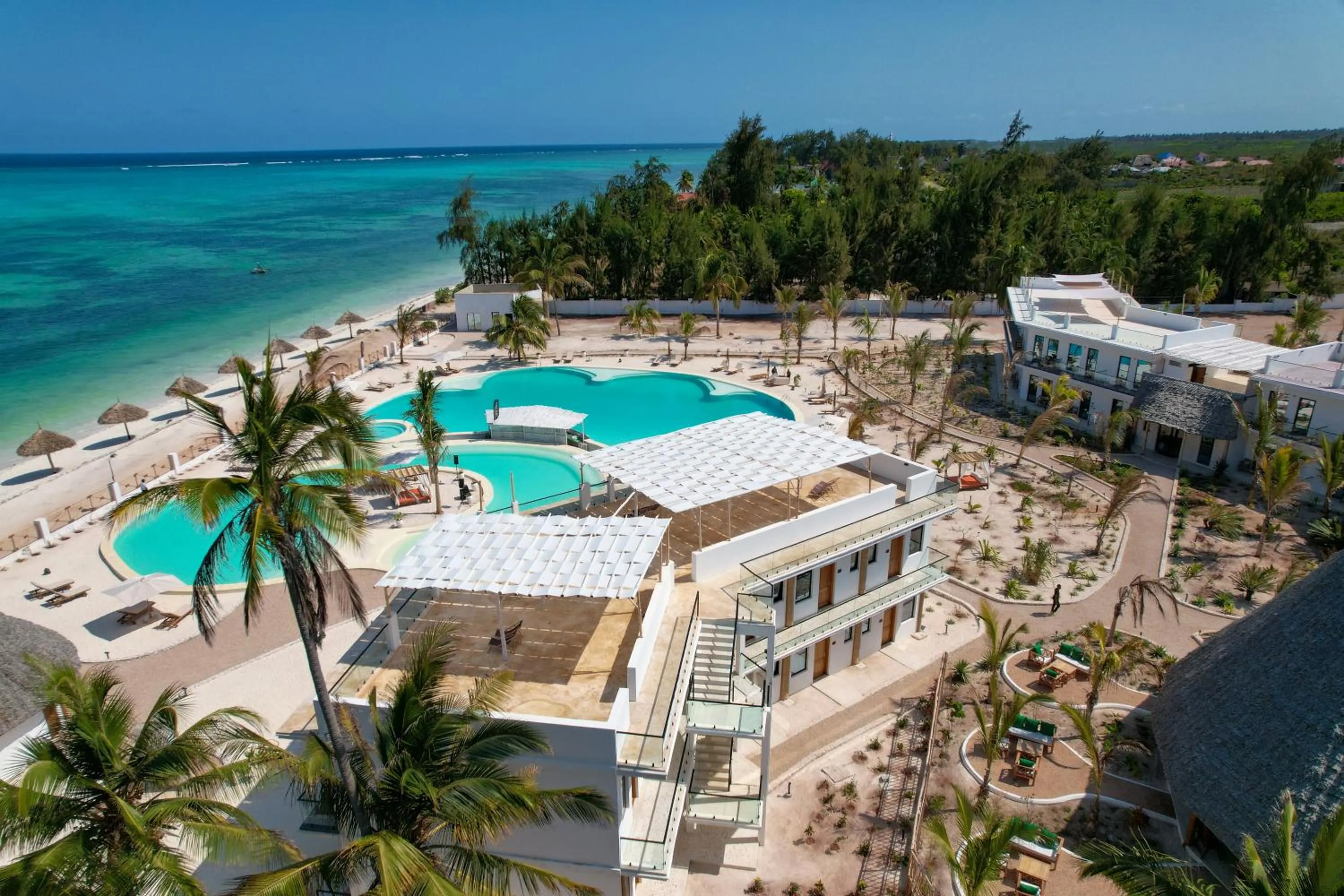 Property building in The One Resort Zanzibar