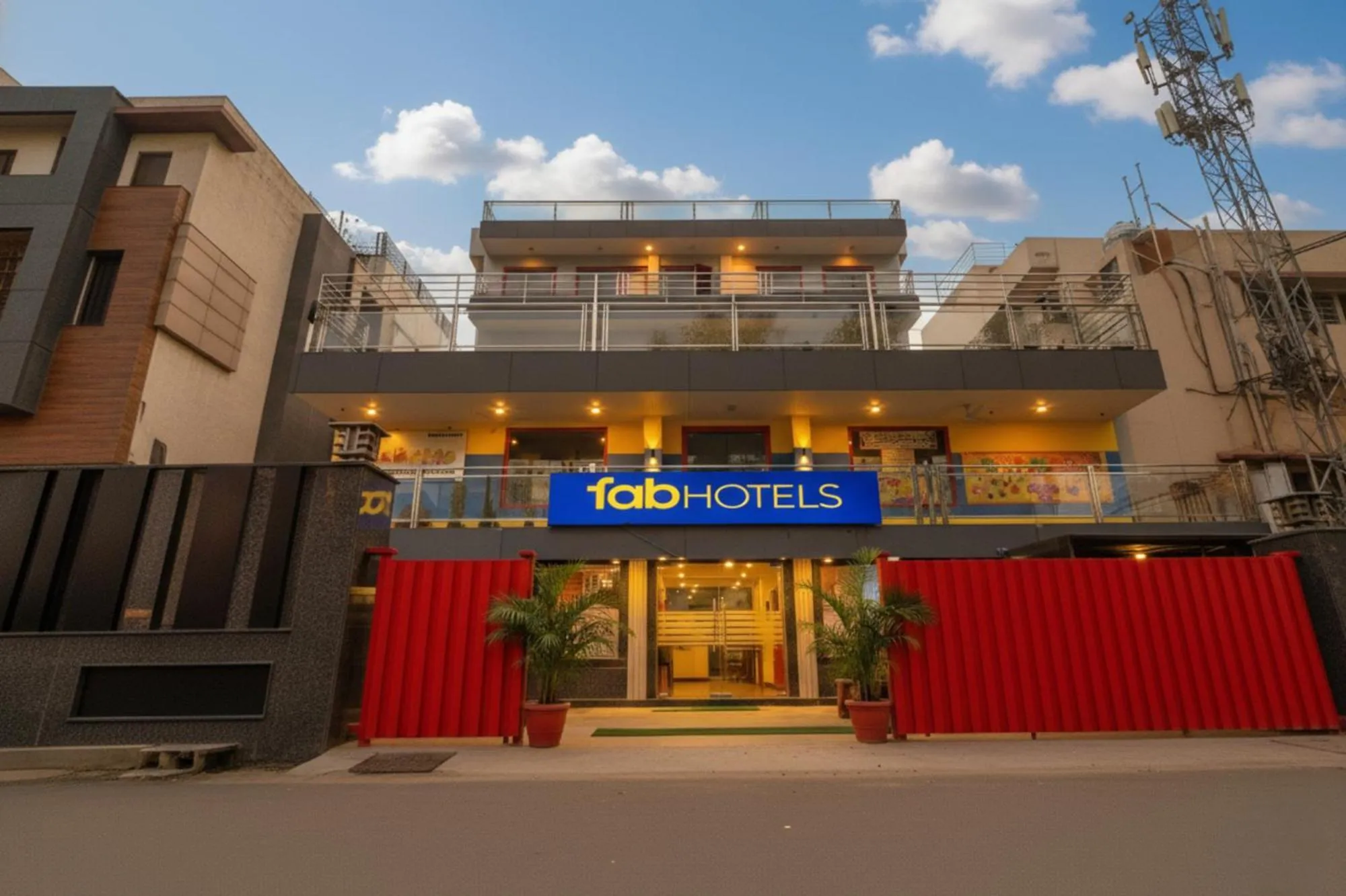Property building in FabHotel Kirti Nagar