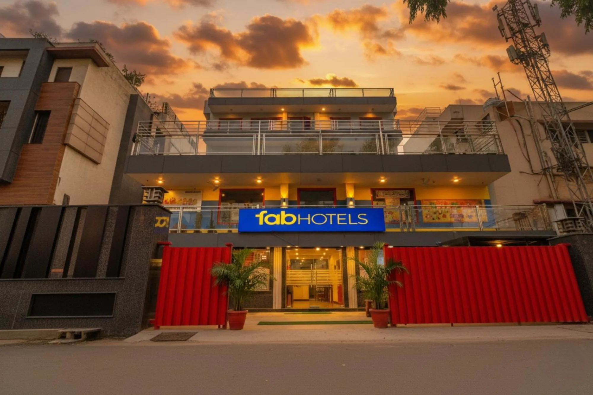 Property building in FabHotel Kirti Nagar