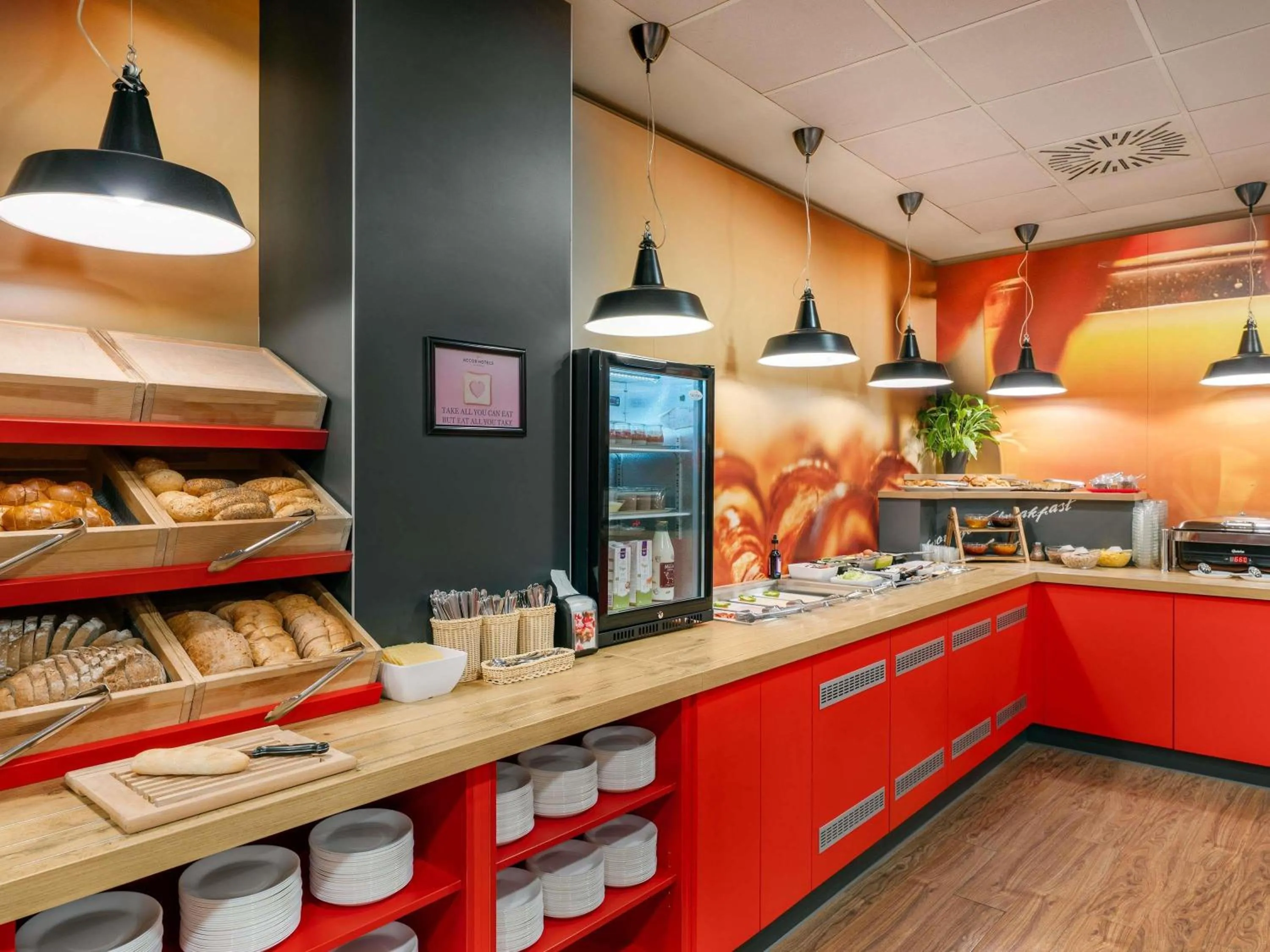 Breakfast in Ibis Budapest City