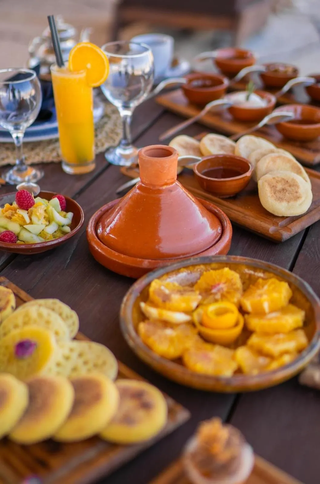 Breakfast in Le Bédouin agafay