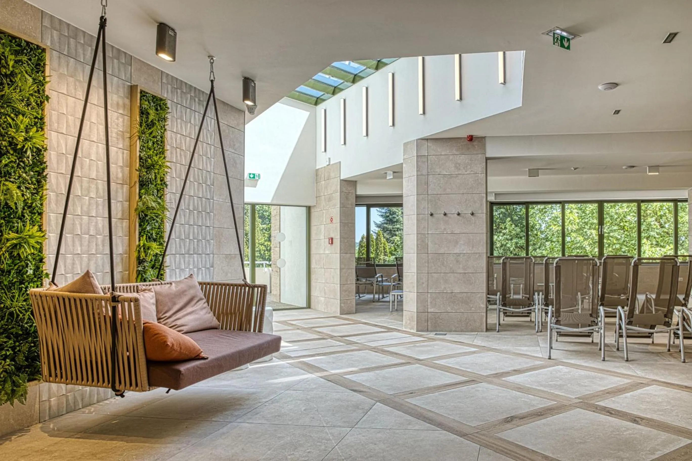 sunbed in Ensana Thermal Aqua