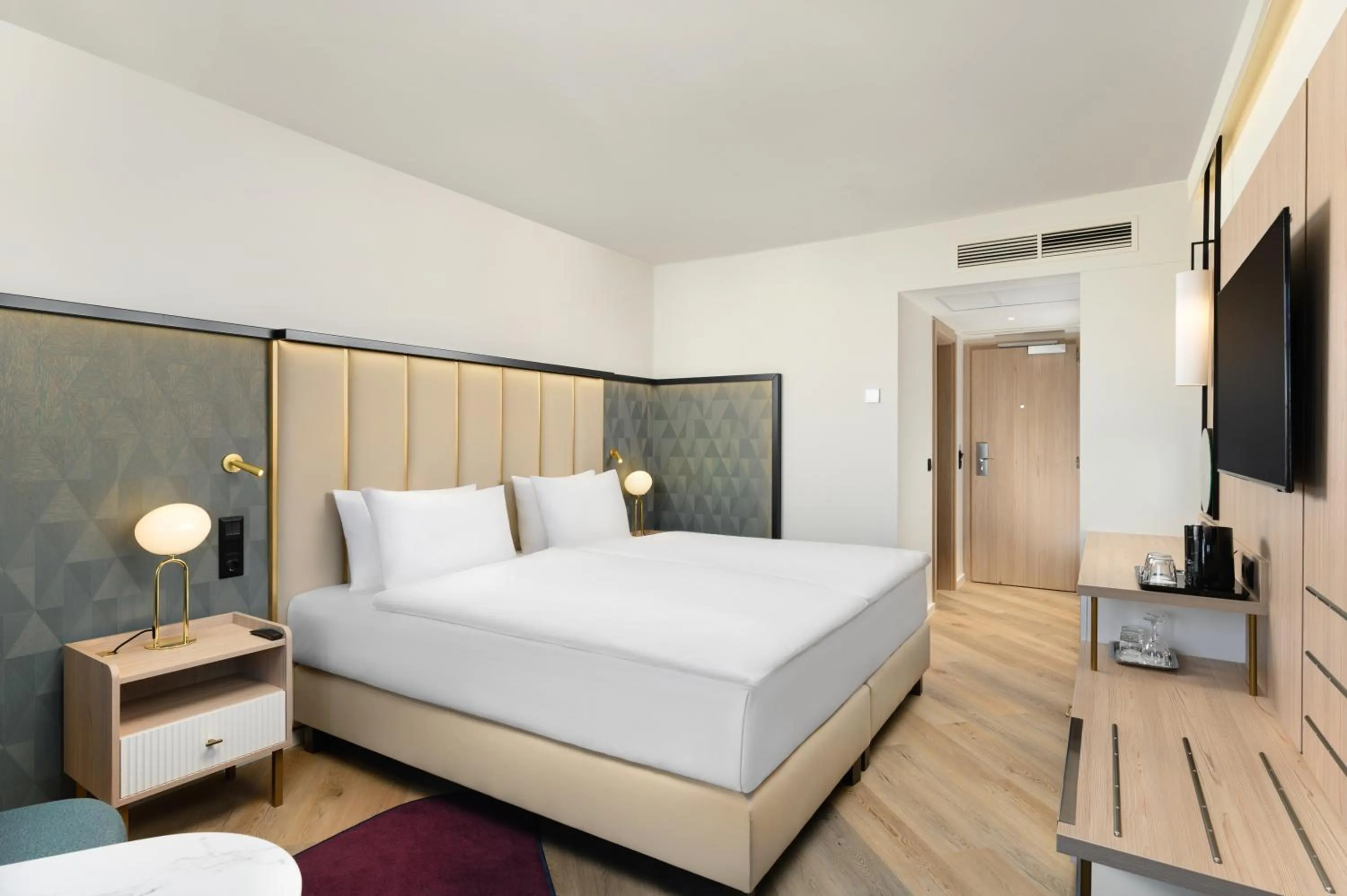 Bed in Ensana Thermal Aqua