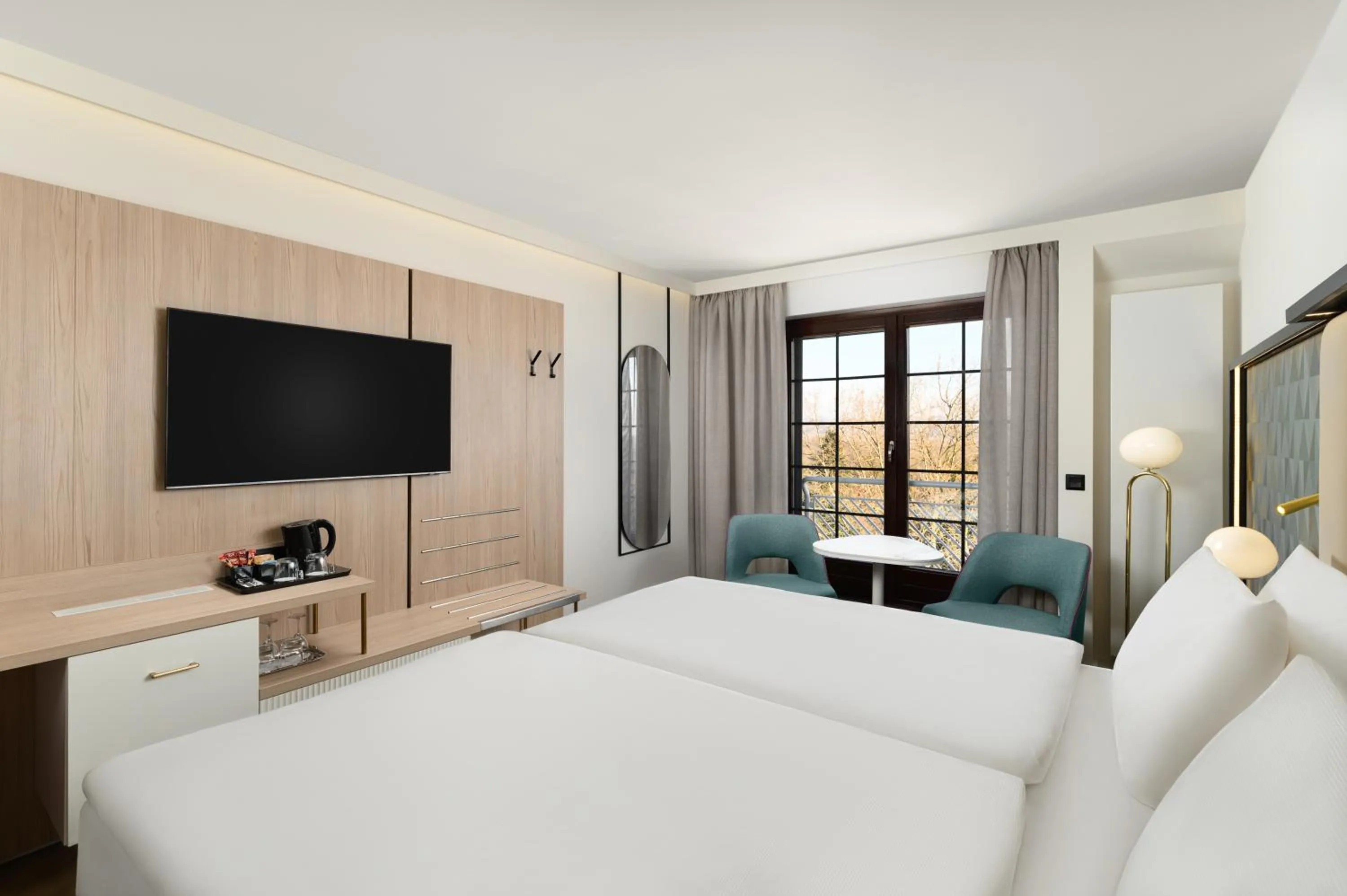 Bedroom, Bed in Ensana Thermal Aqua