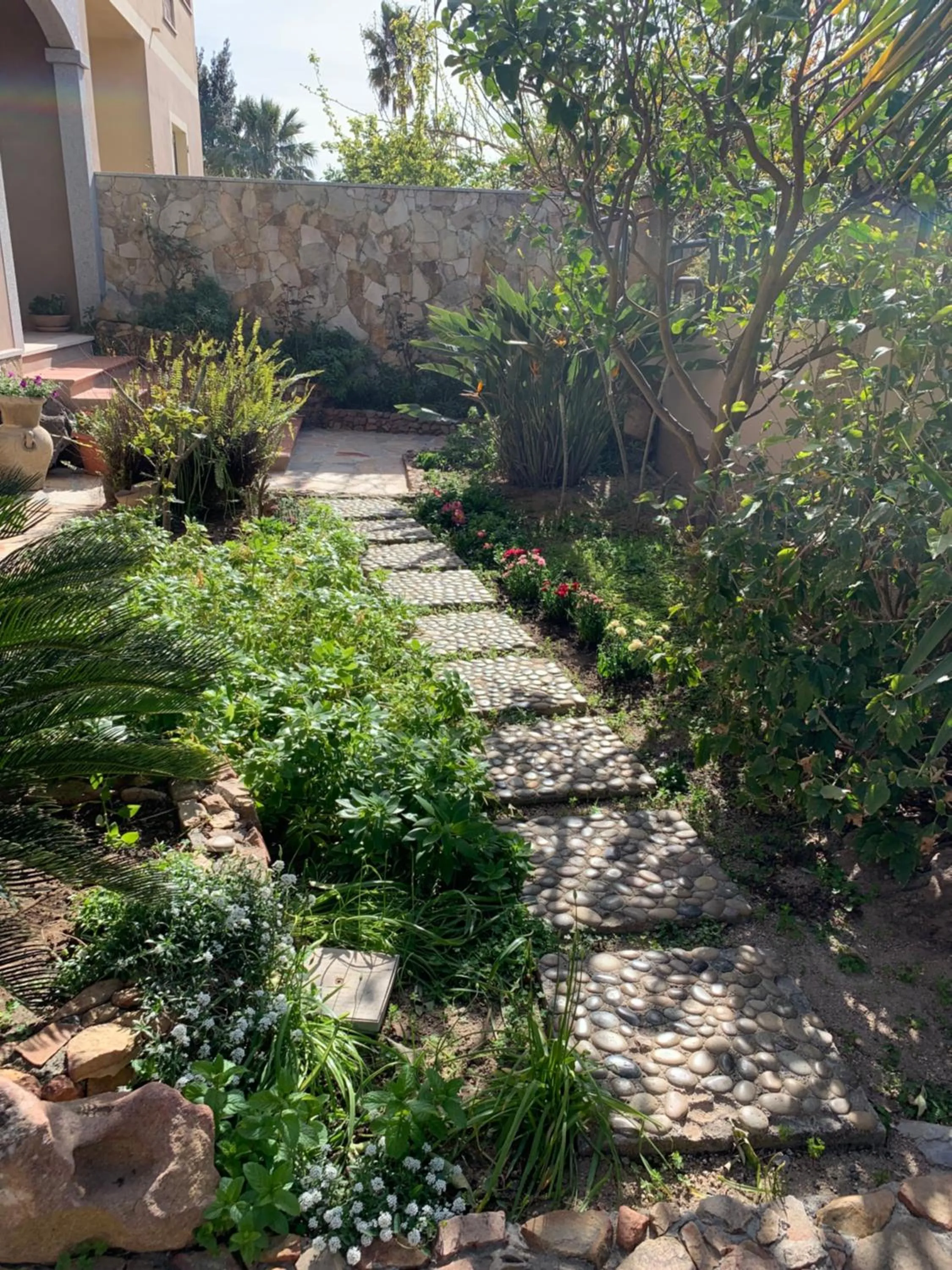 Garden in B&B Bentu de Mari