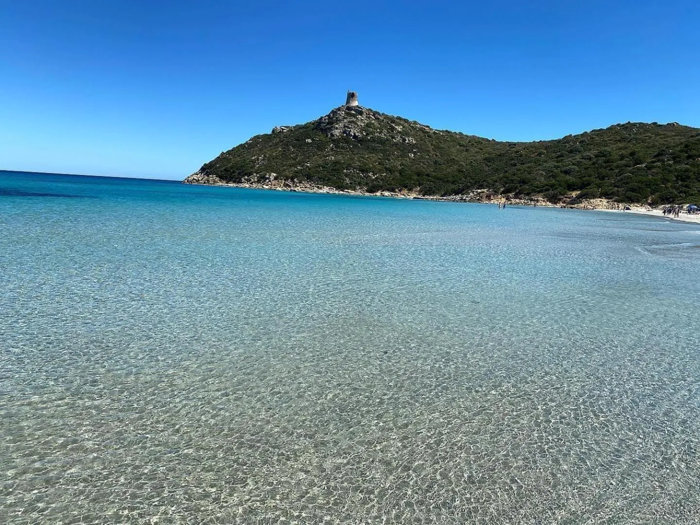 Natural landscape in B&B Bentu de Mari