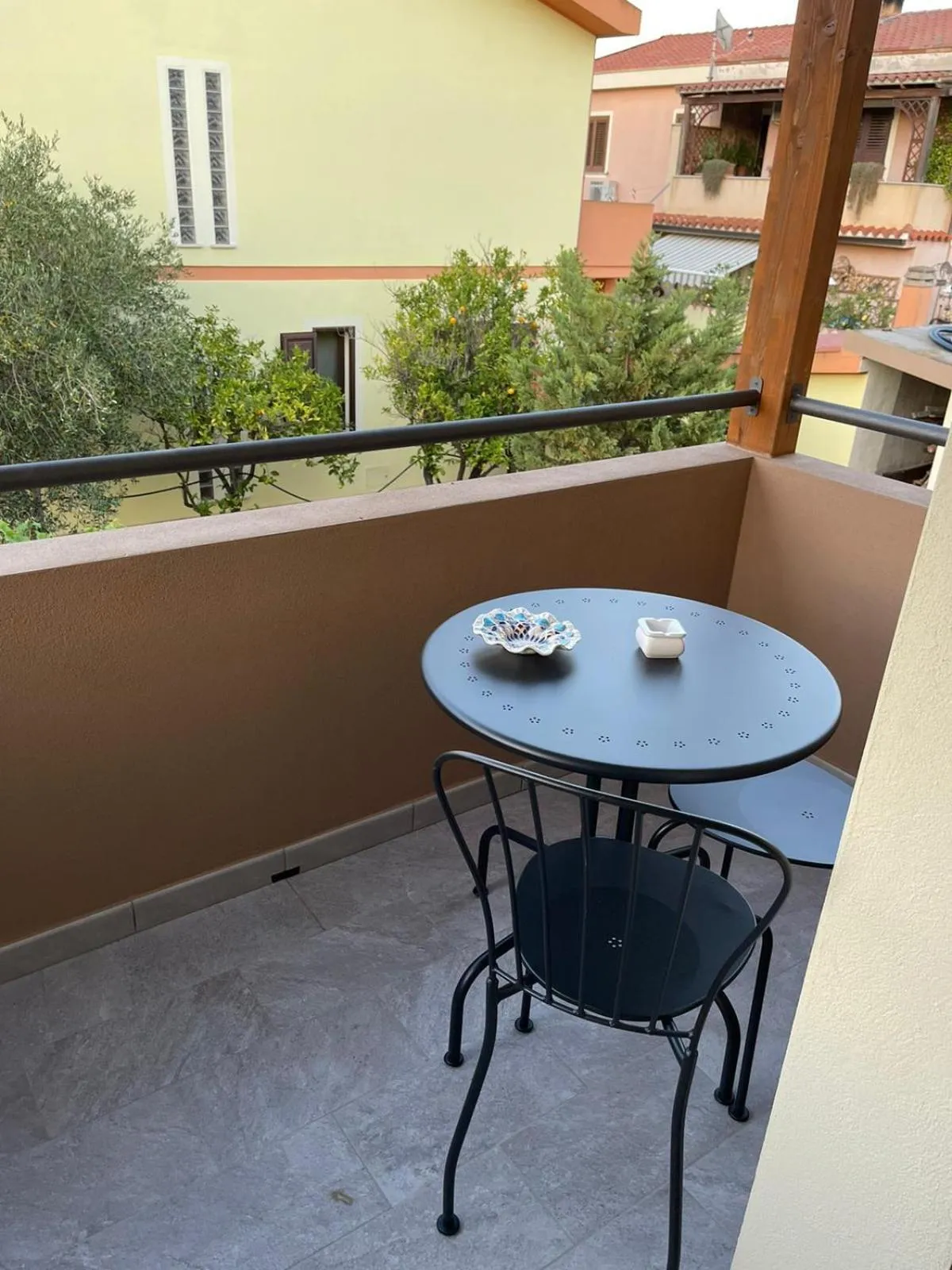 Balcony/Terrace in B&B Bentu de Mari