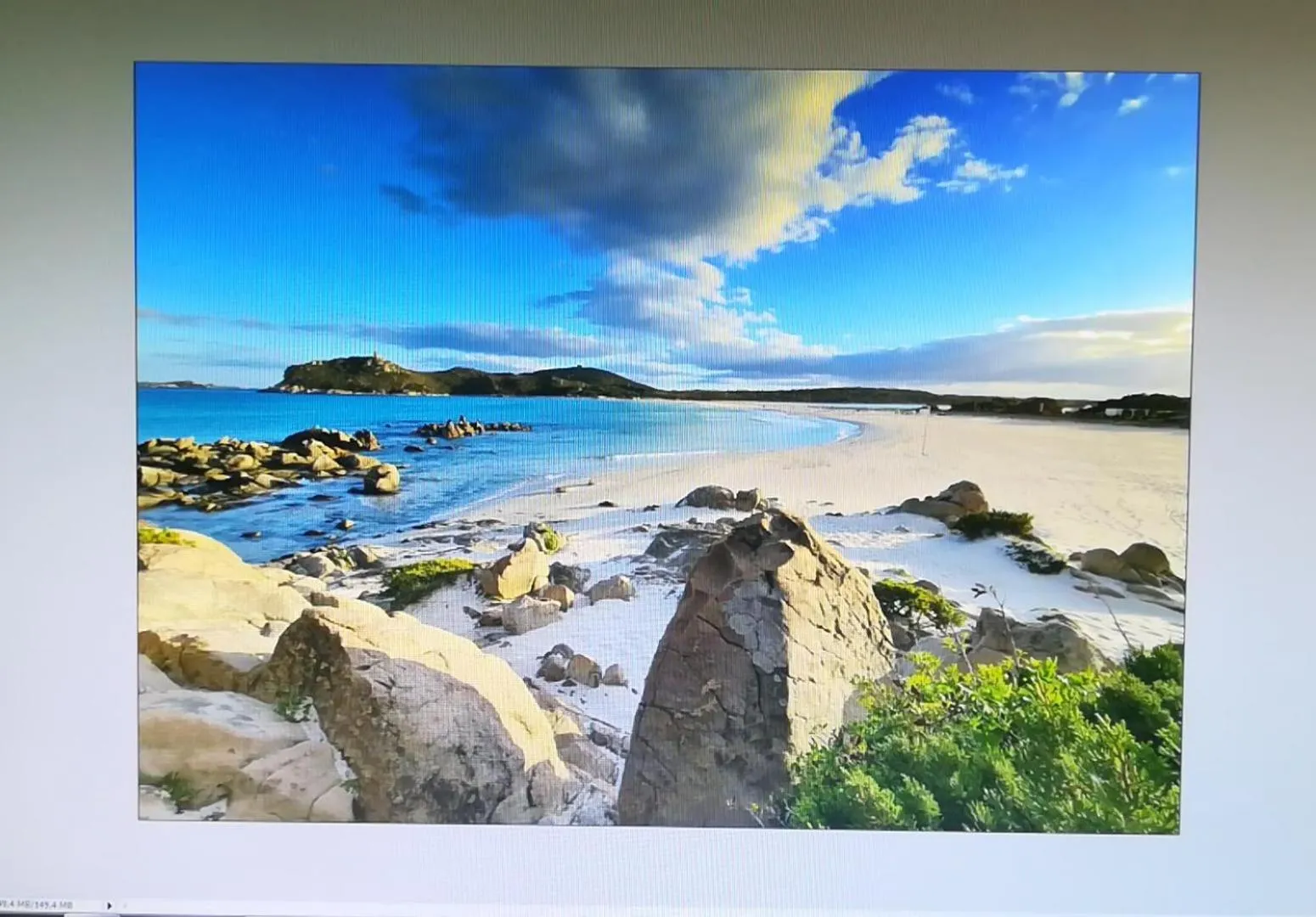 Beach in B&B Bentu de Mari