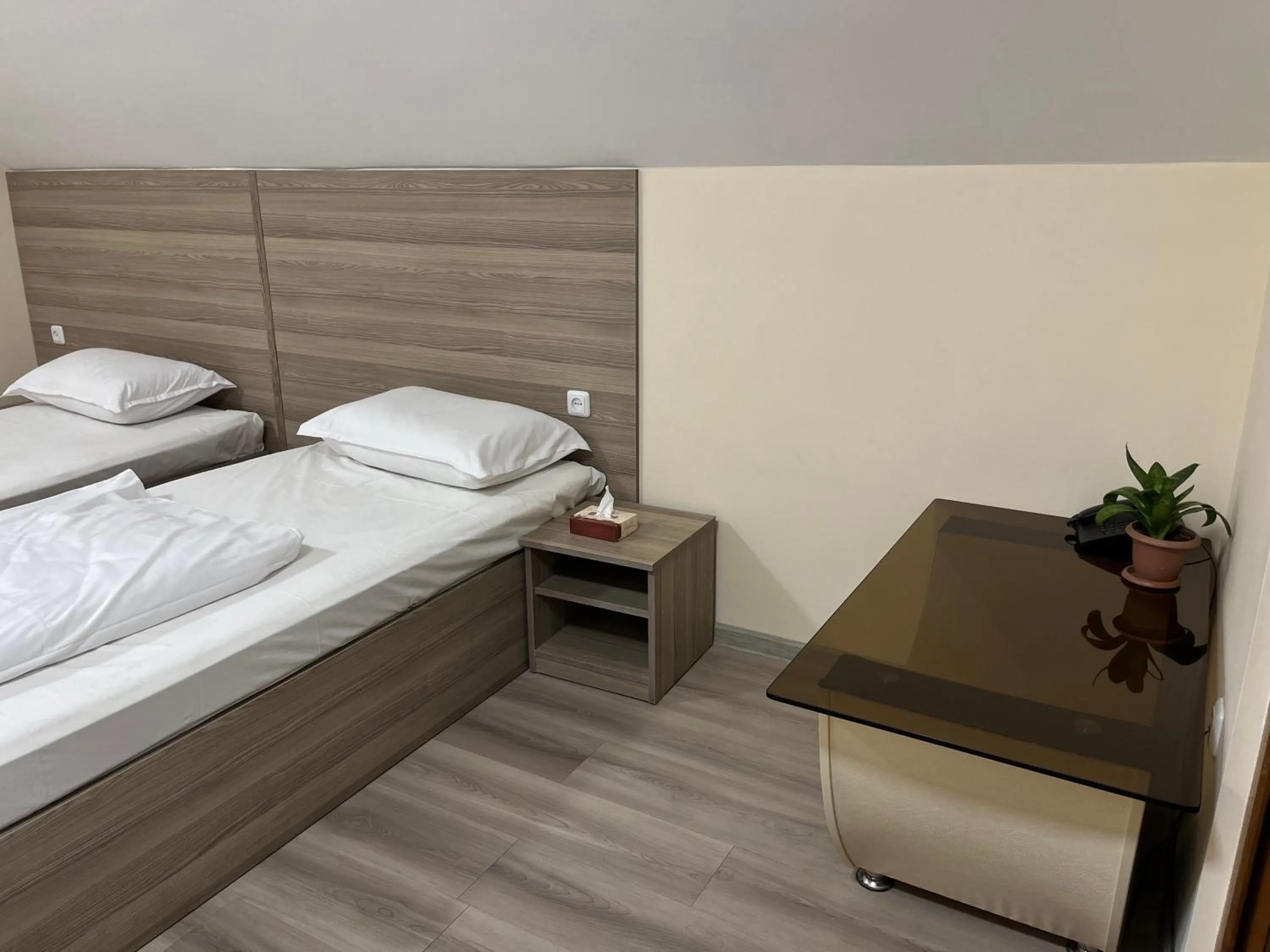 Bed in Olive hotel