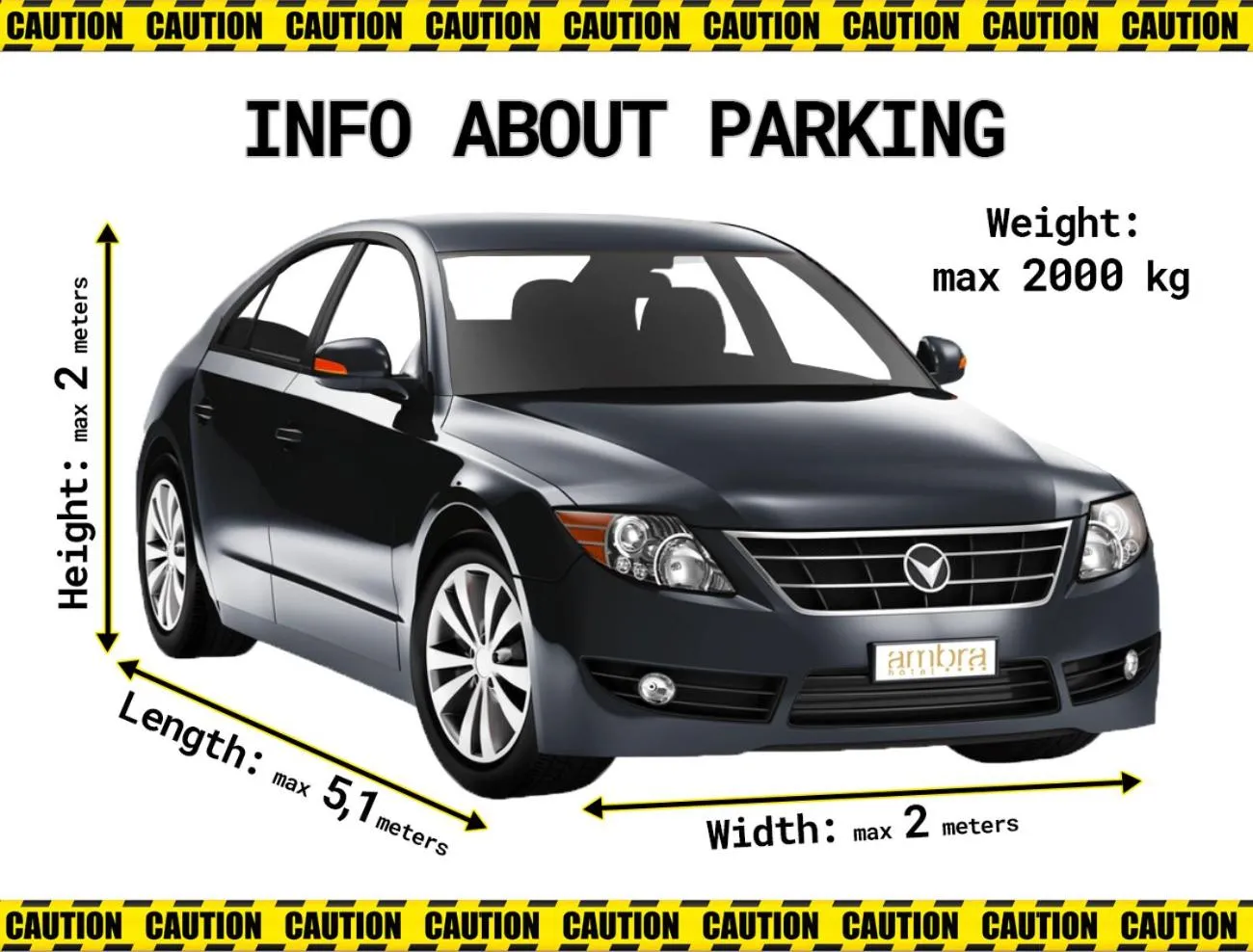 Parking in Ambra Hotel