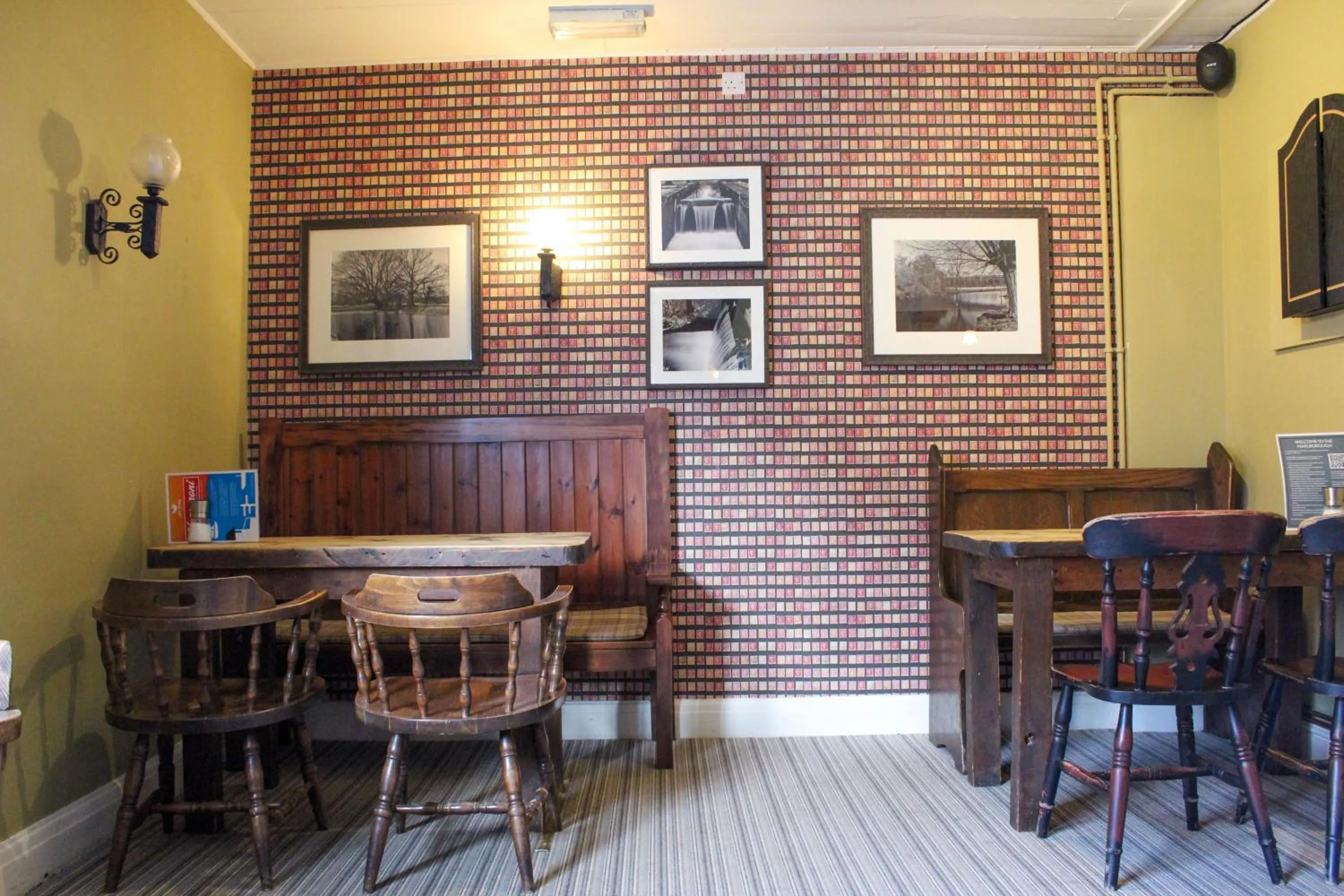 Dining area in The Marlborough Dedham