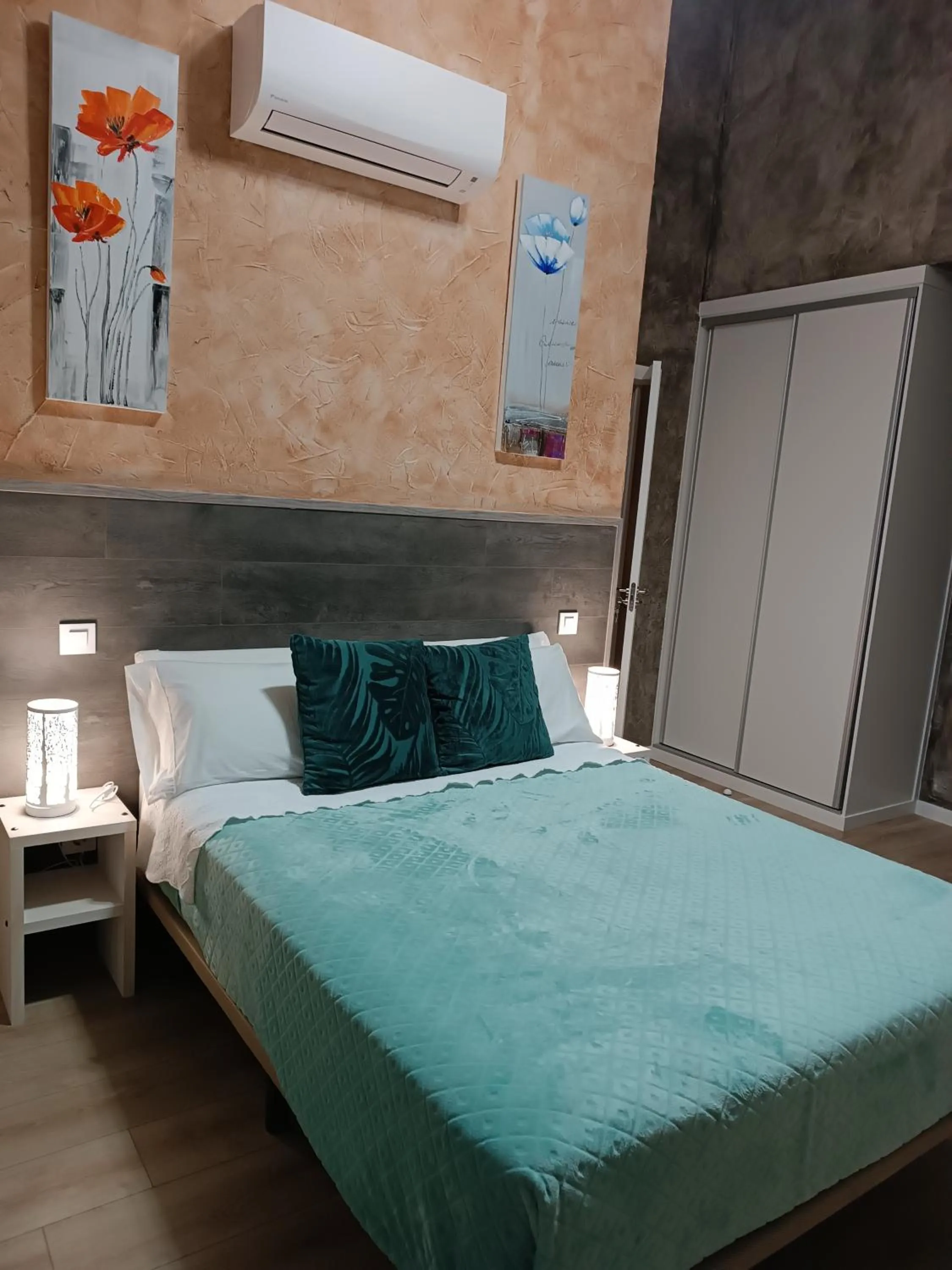 Bed in Hotel Alma Rosa