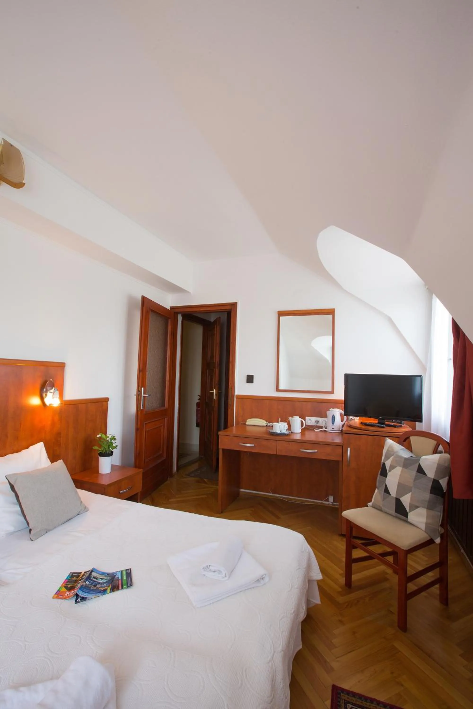 room service, Bed in HELIOS Hotel Apartments