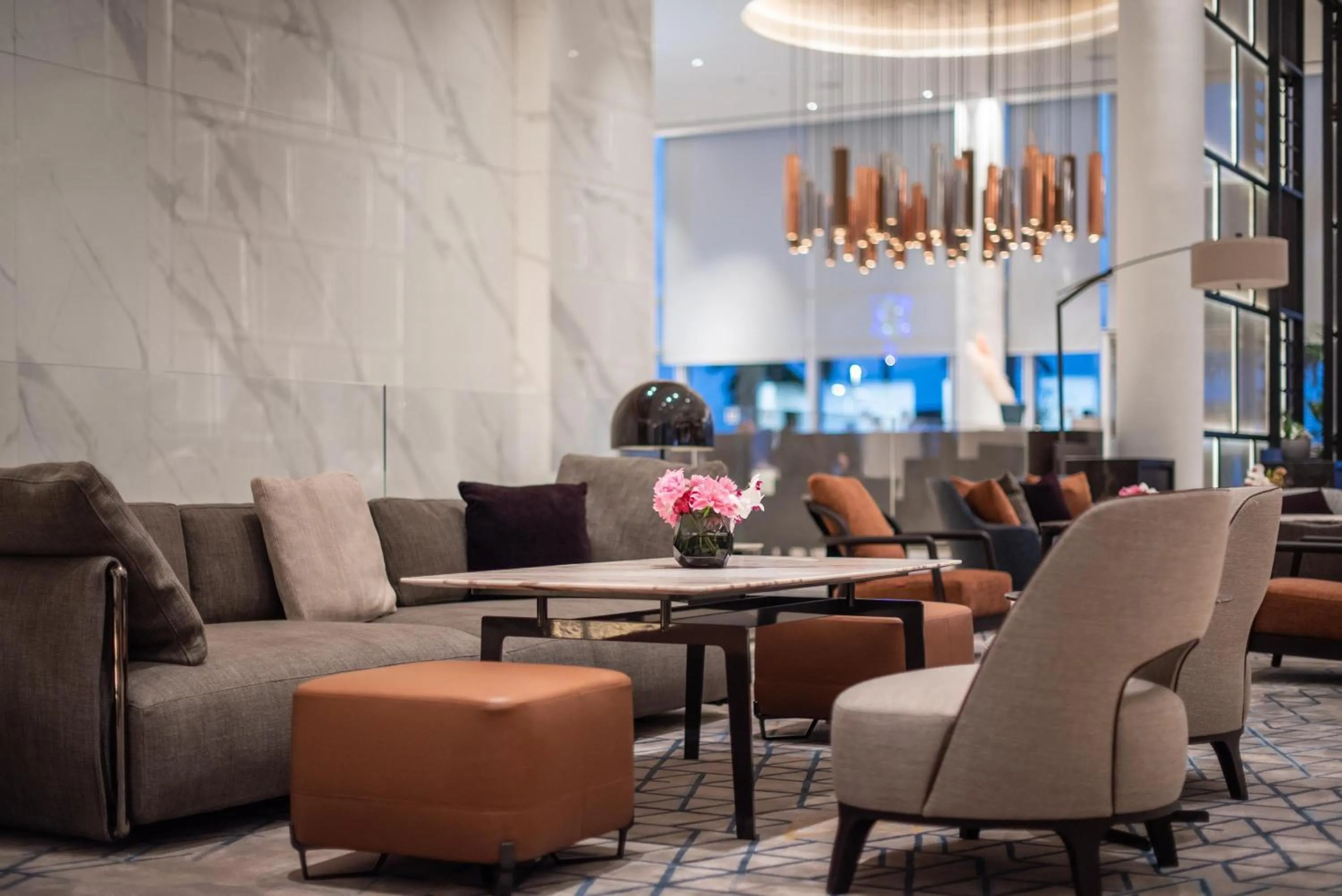 Lounge or bar in The David Kempinski Tel Aviv
