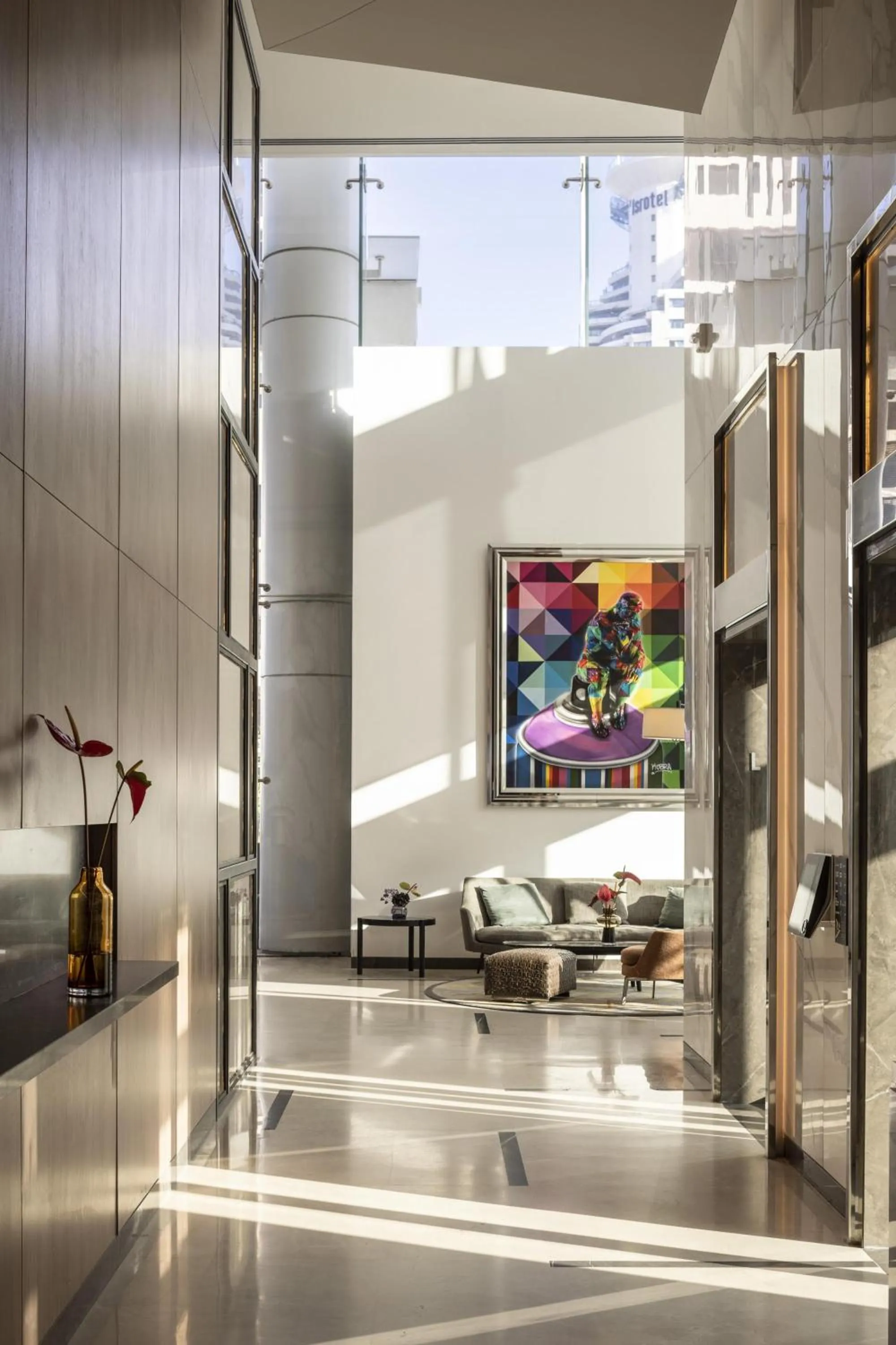 Lobby or reception in The David Kempinski Tel Aviv