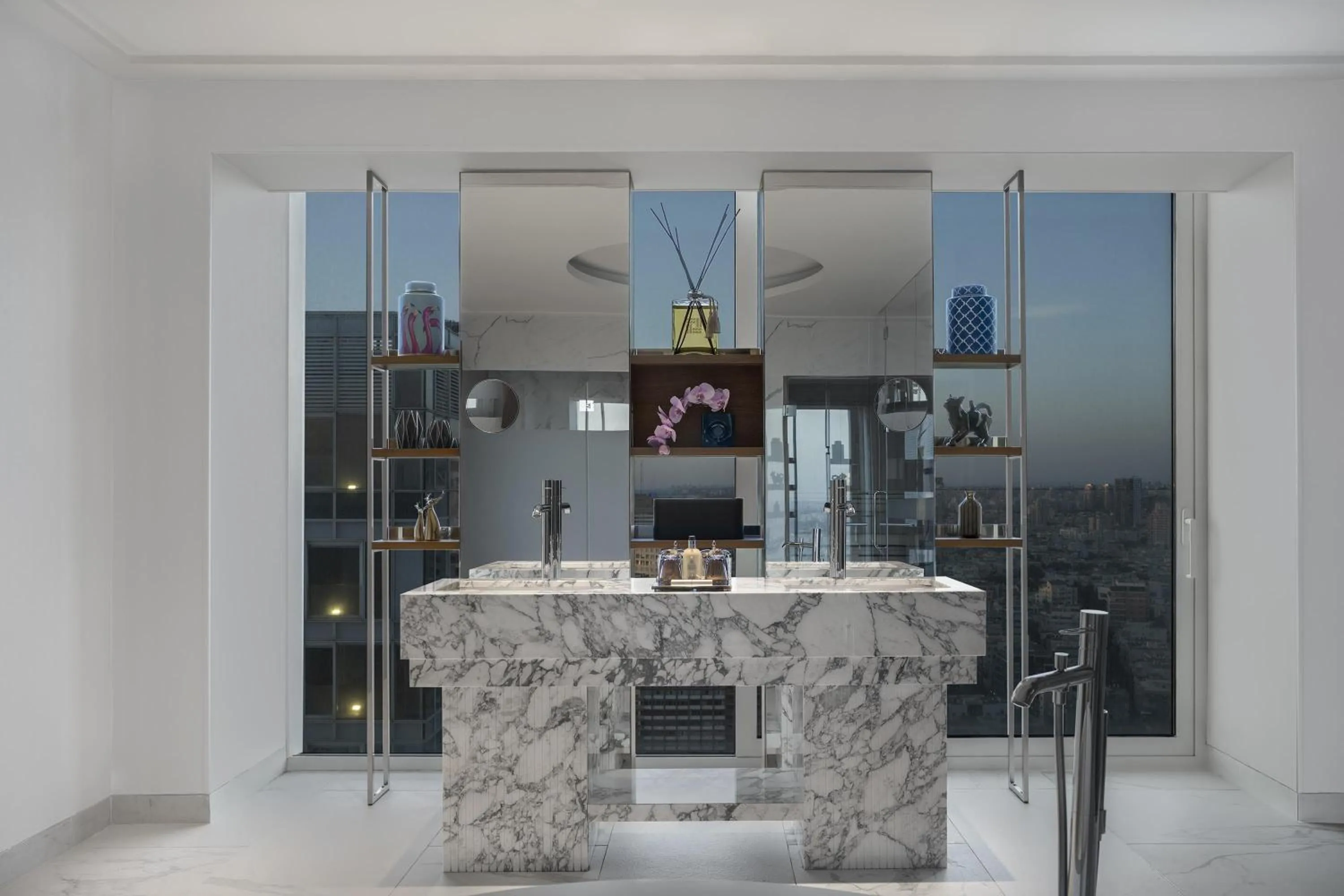 Bedroom in The David Kempinski Tel Aviv