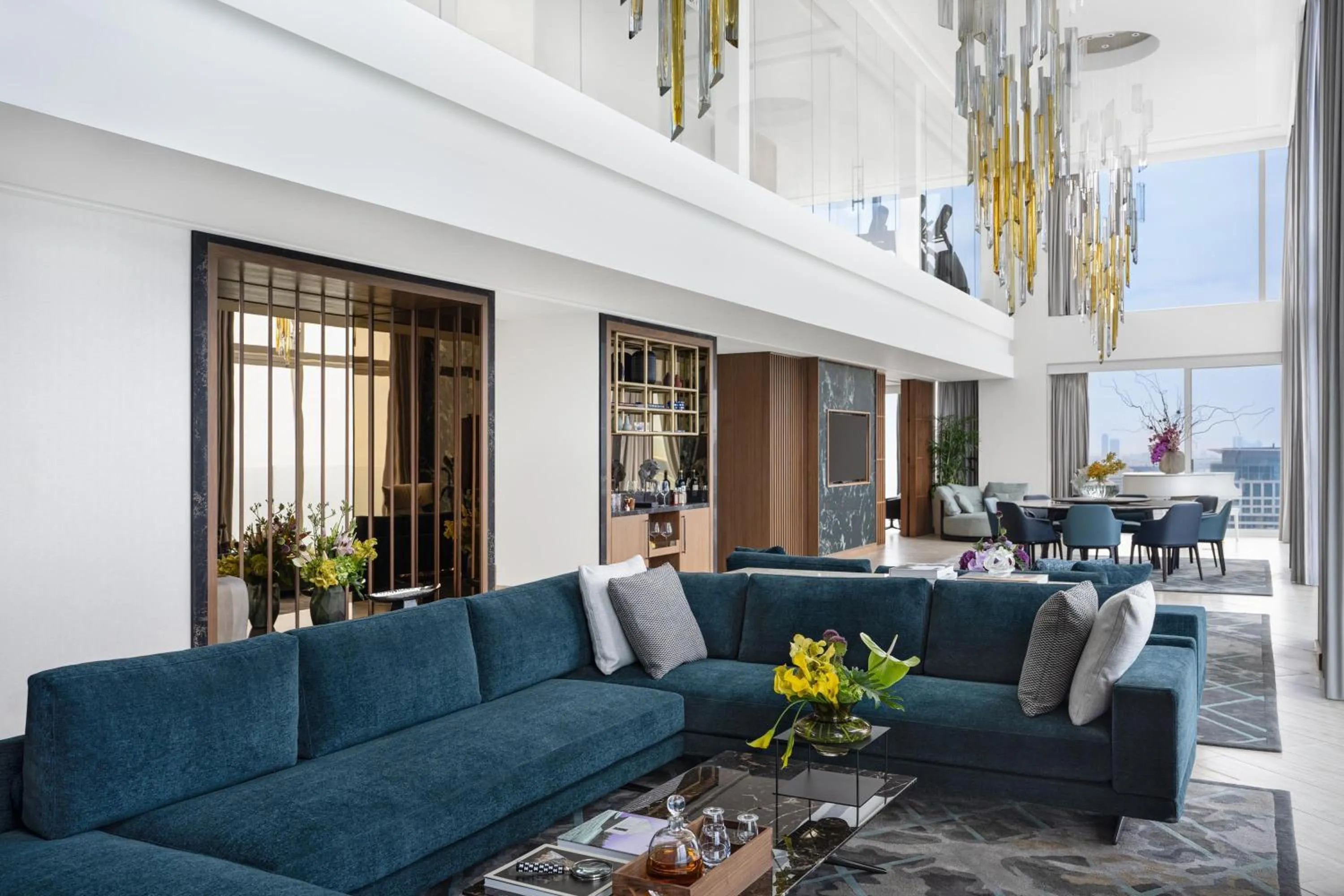 Living room in The David Kempinski Tel Aviv