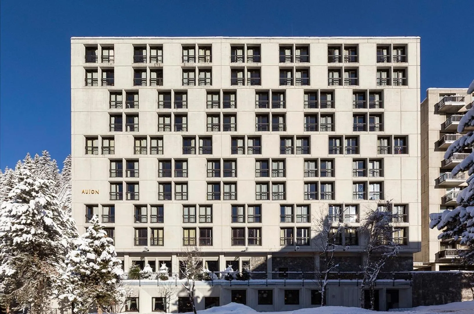 Property building in RockyPop Flaine Appartements & Spa