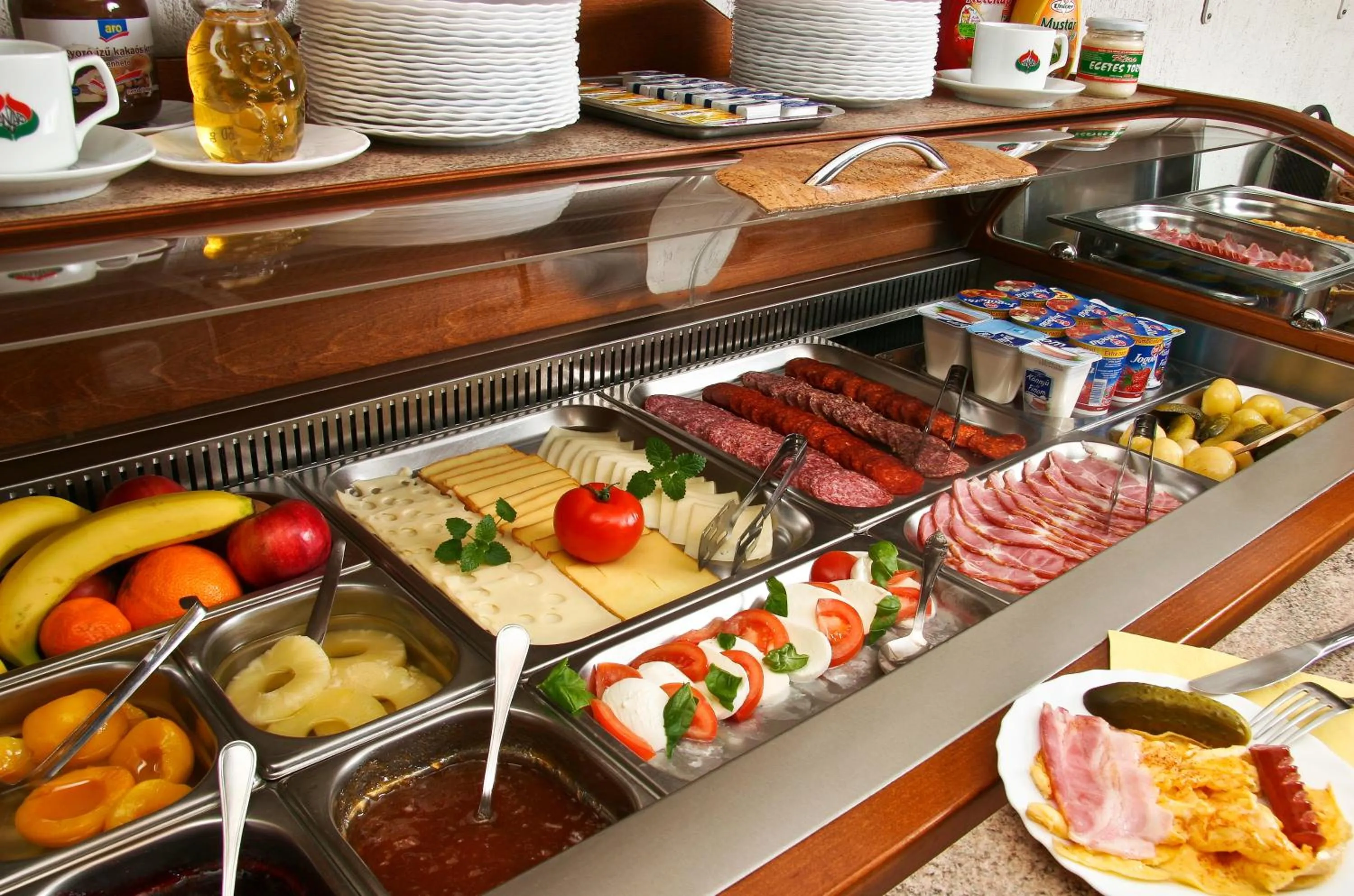 Food close-up in Hotel Manzard Panzio