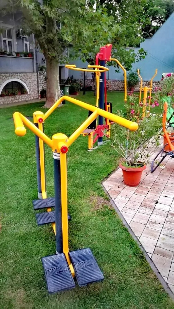 Garden in Hotel Manzard Panzio