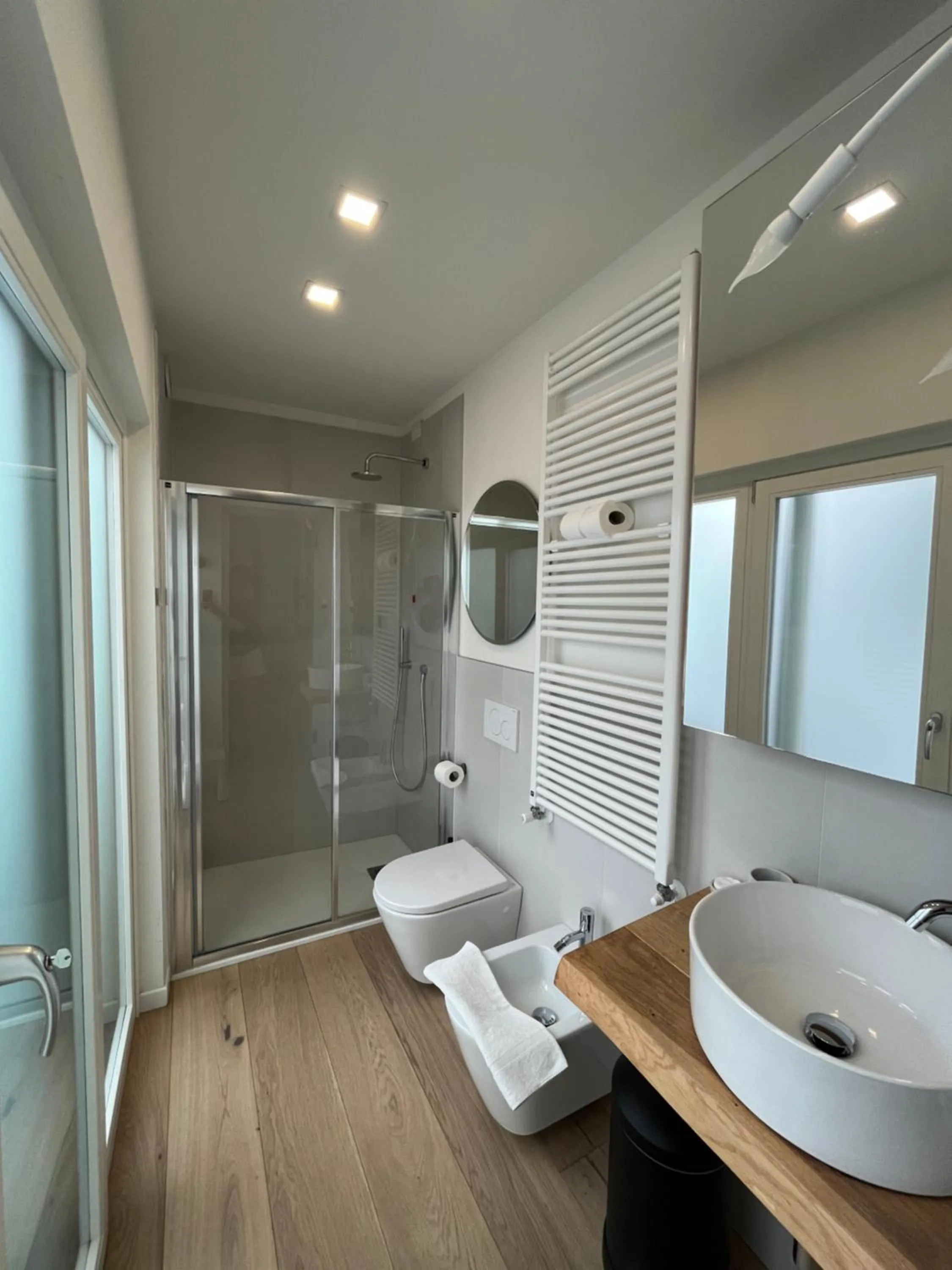 Shower in B&B Casa Diaz