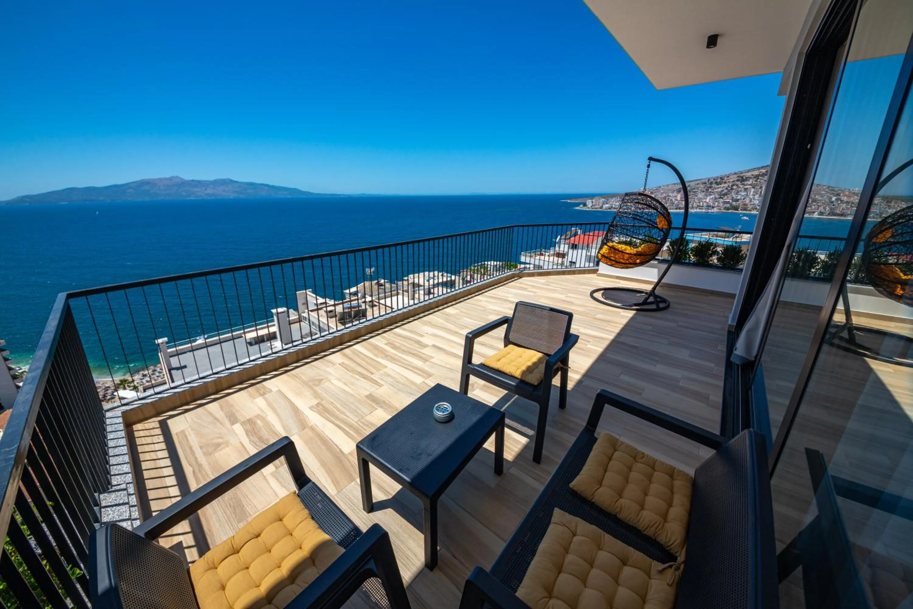 Balcony/Terrace in Apart-Hotel Lili2