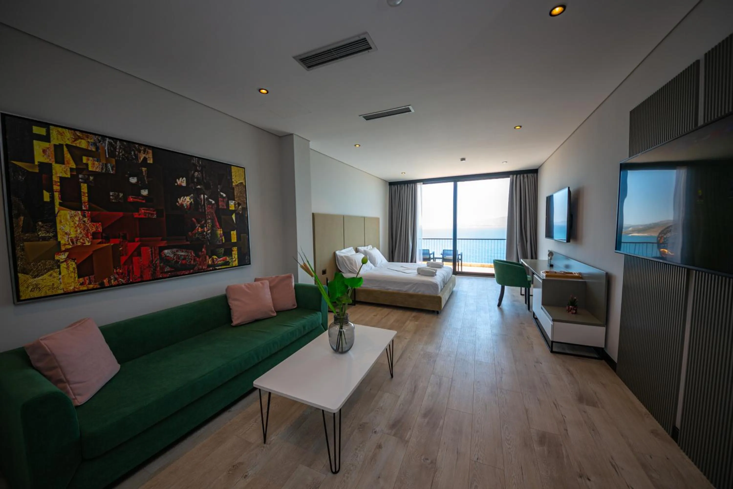 Seating area in Apart-Hotel Lili2