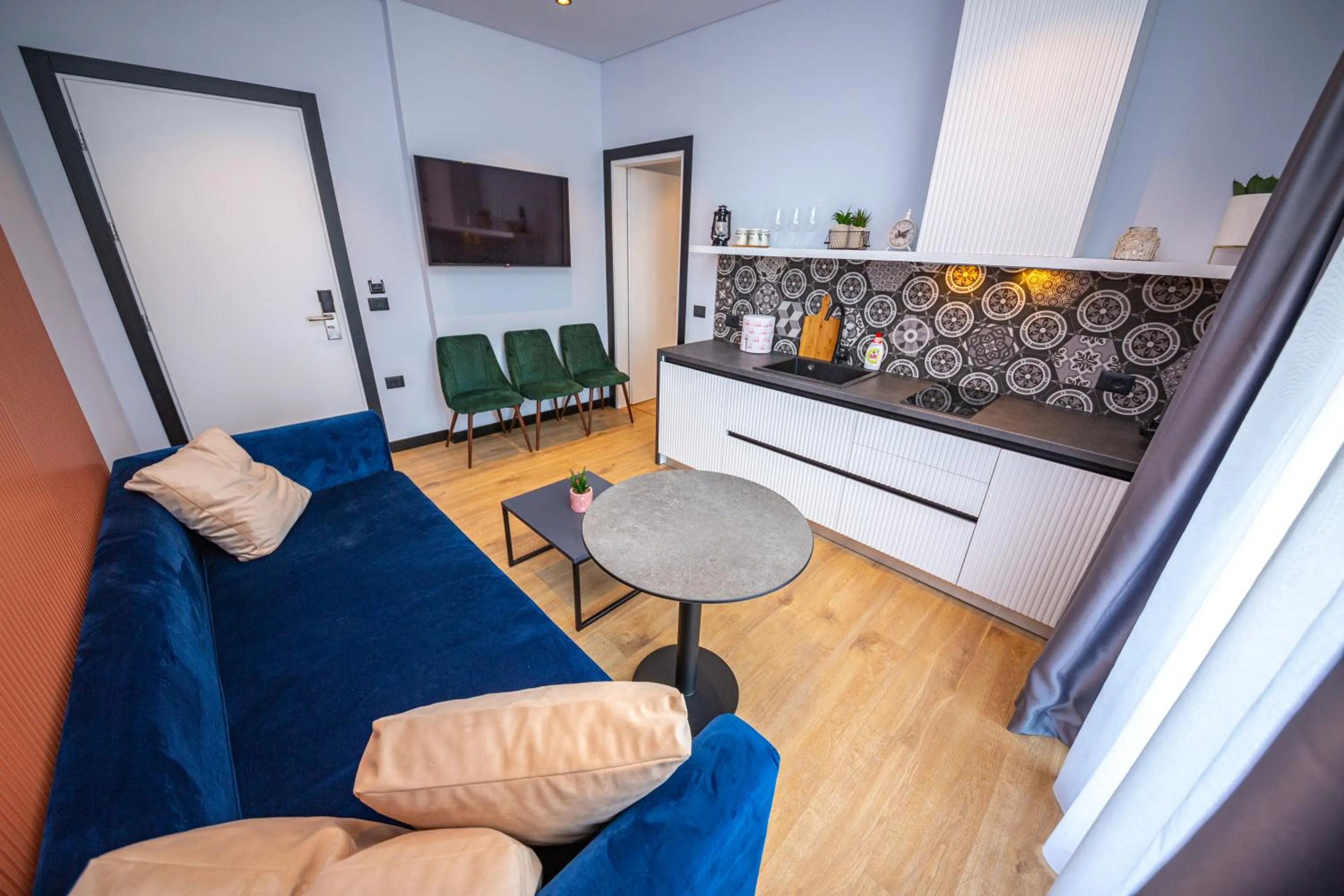 Kitchen or kitchenette in Apart-Hotel Lili2